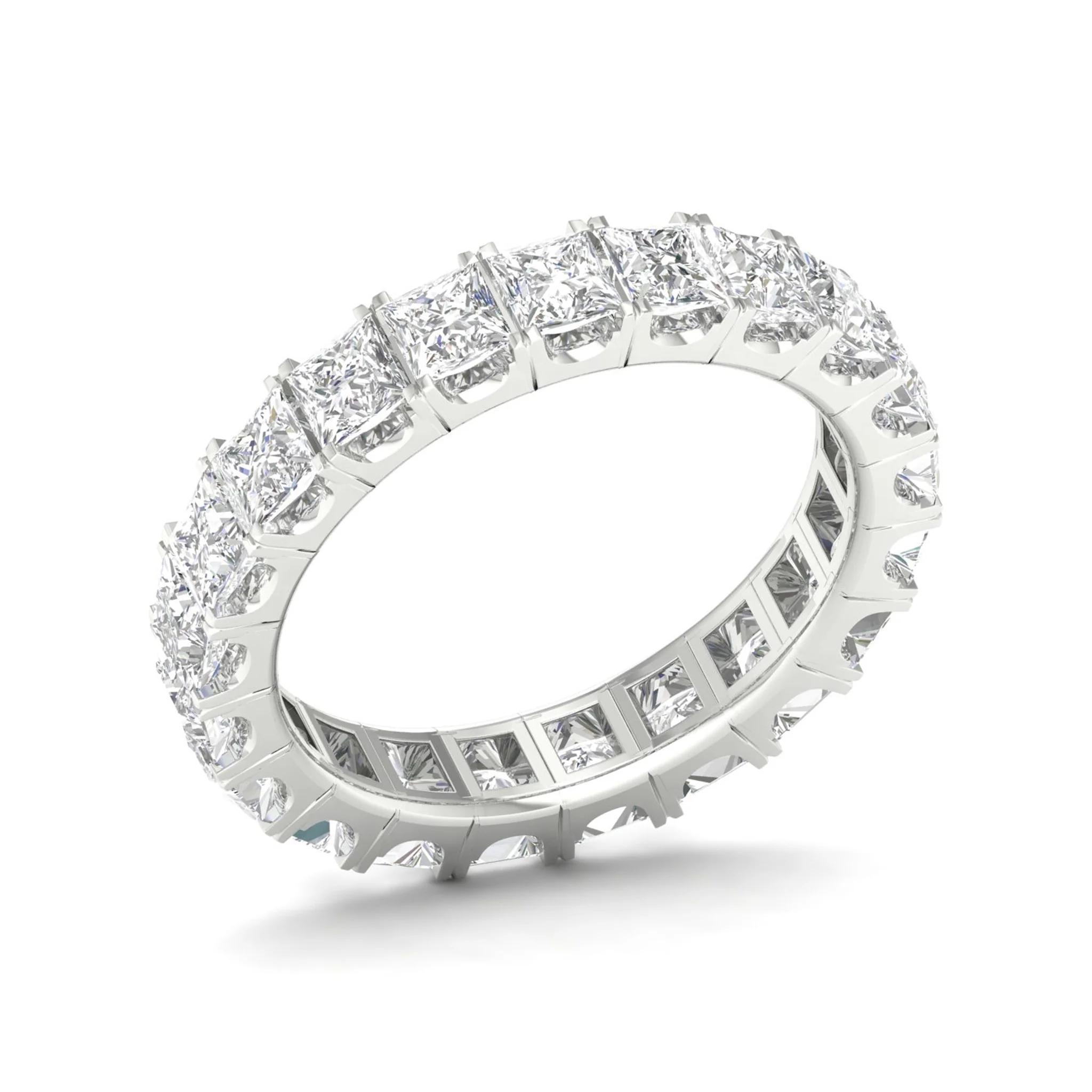 3 ctw Princess Diamond Eternity Band - Image 8