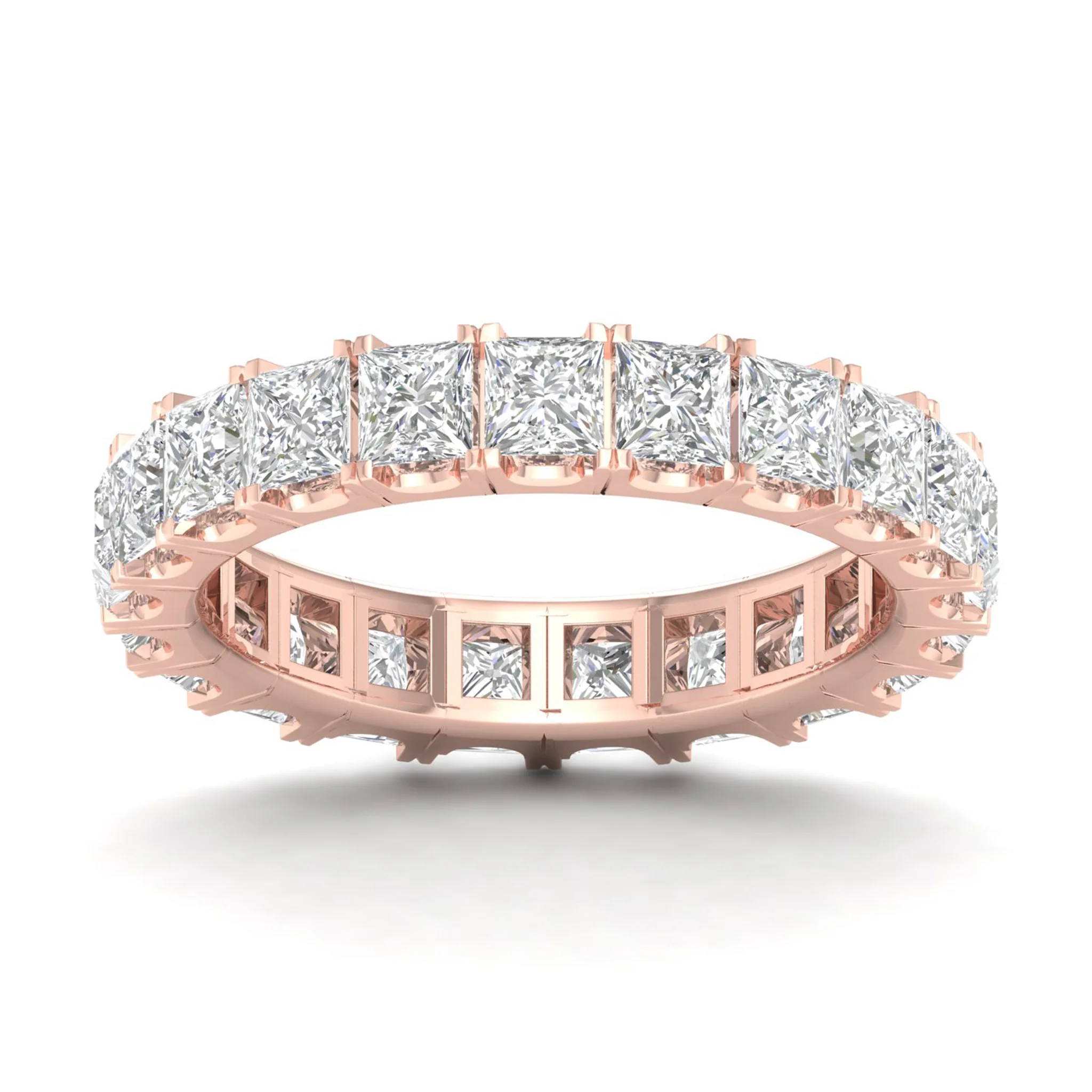 3 ctw Princess Diamond Eternity Band - Image 9