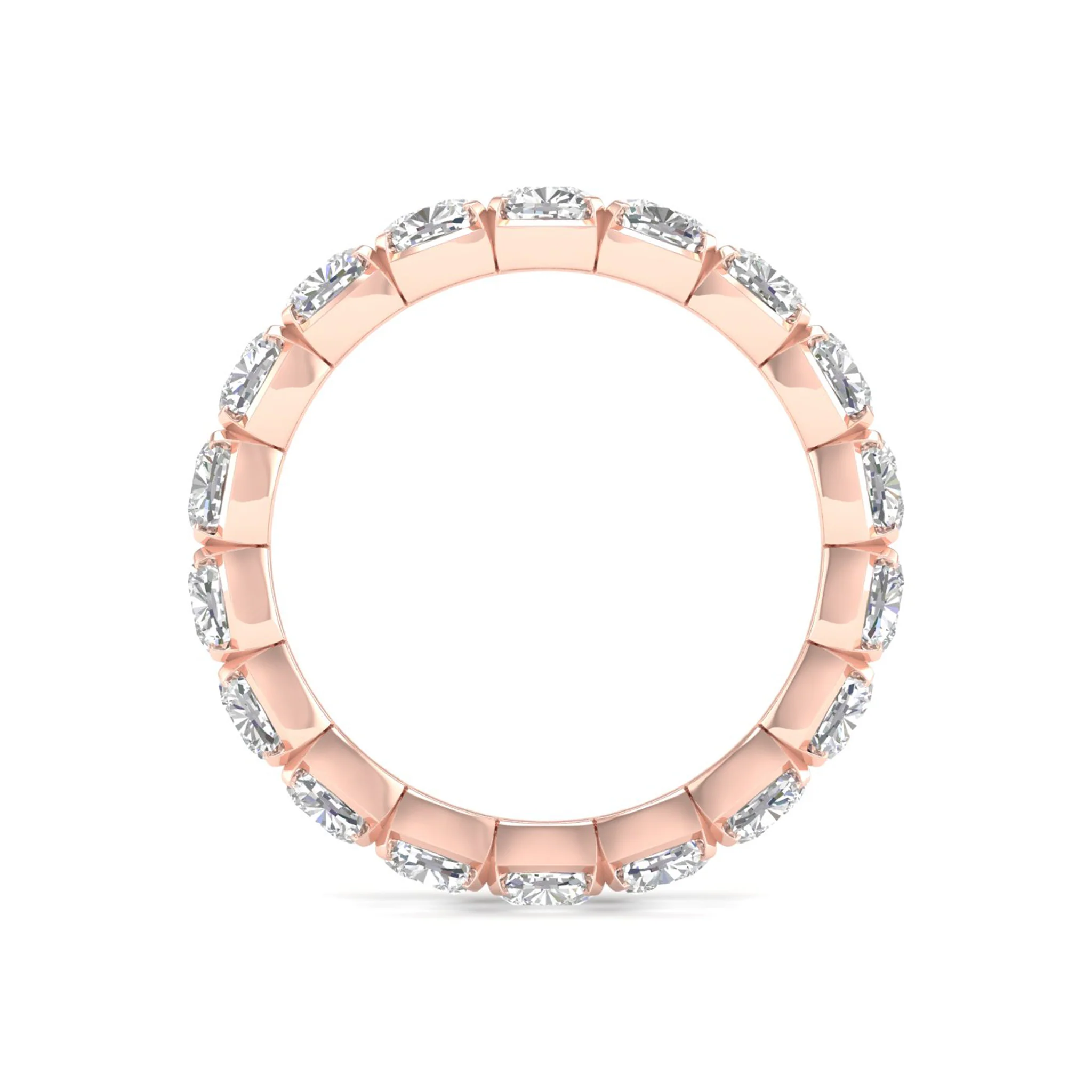 4 ctw Cushion Eternity Band - Image 11