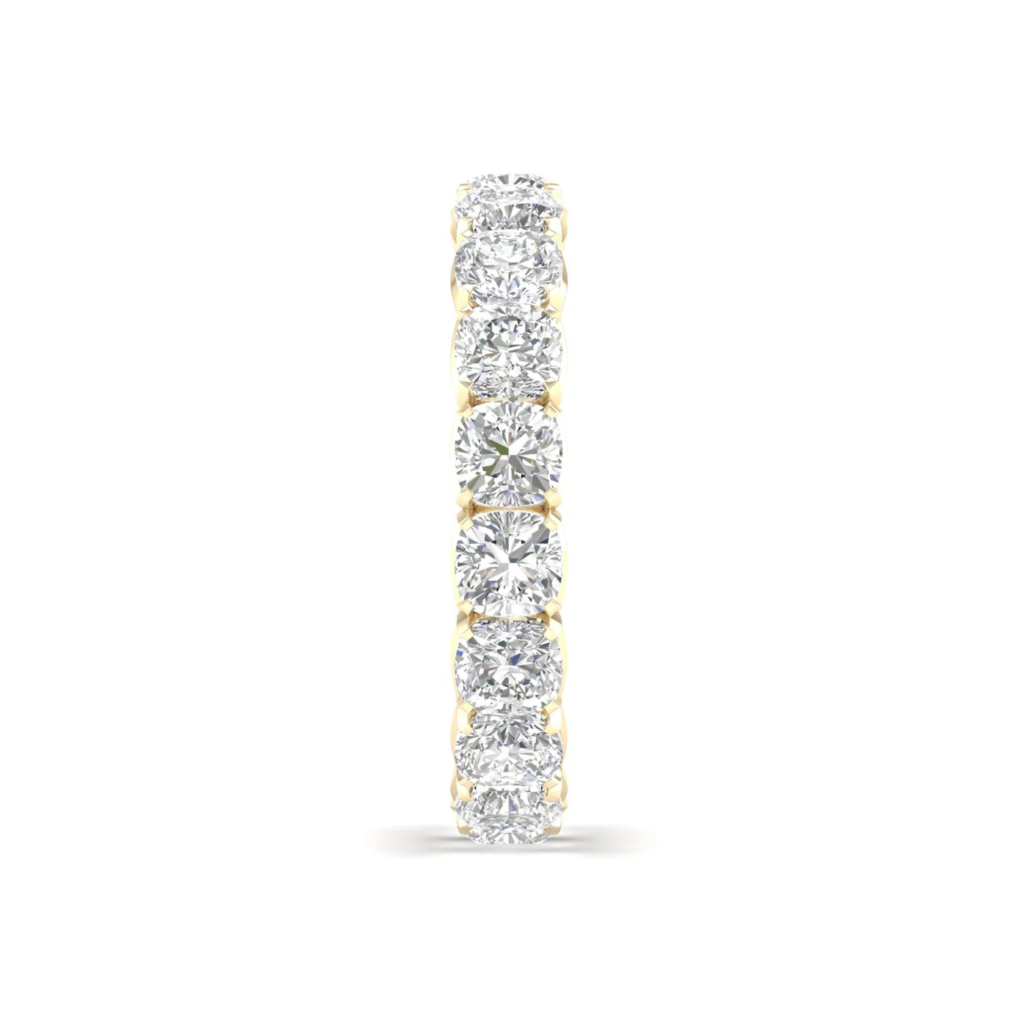 4 ctw Cushion Eternity Band - Image 4