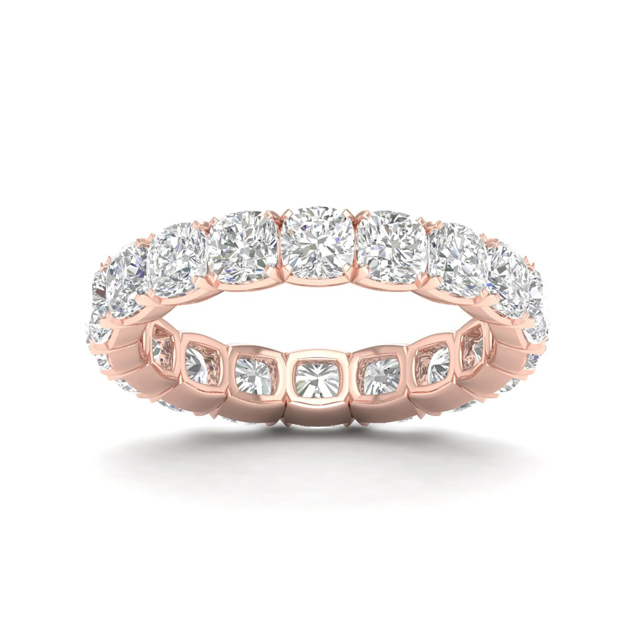 4 ctw Cushion Eternity Band - Image 9