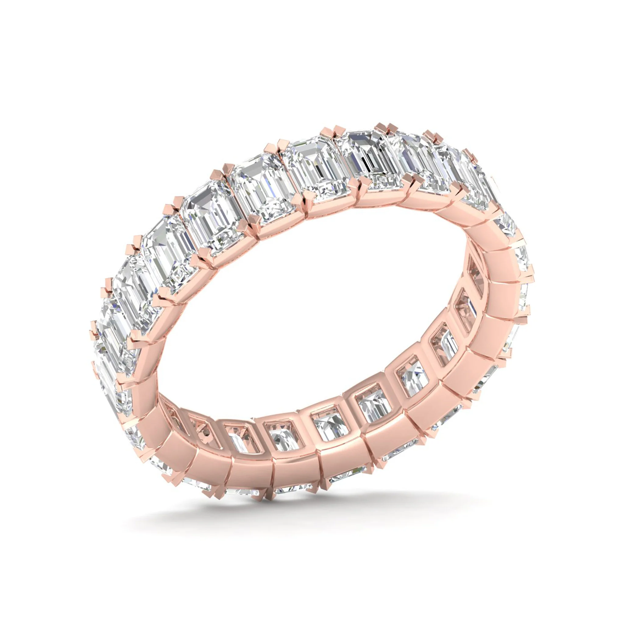 4 ctw Emerald Eternity Band - Image 10