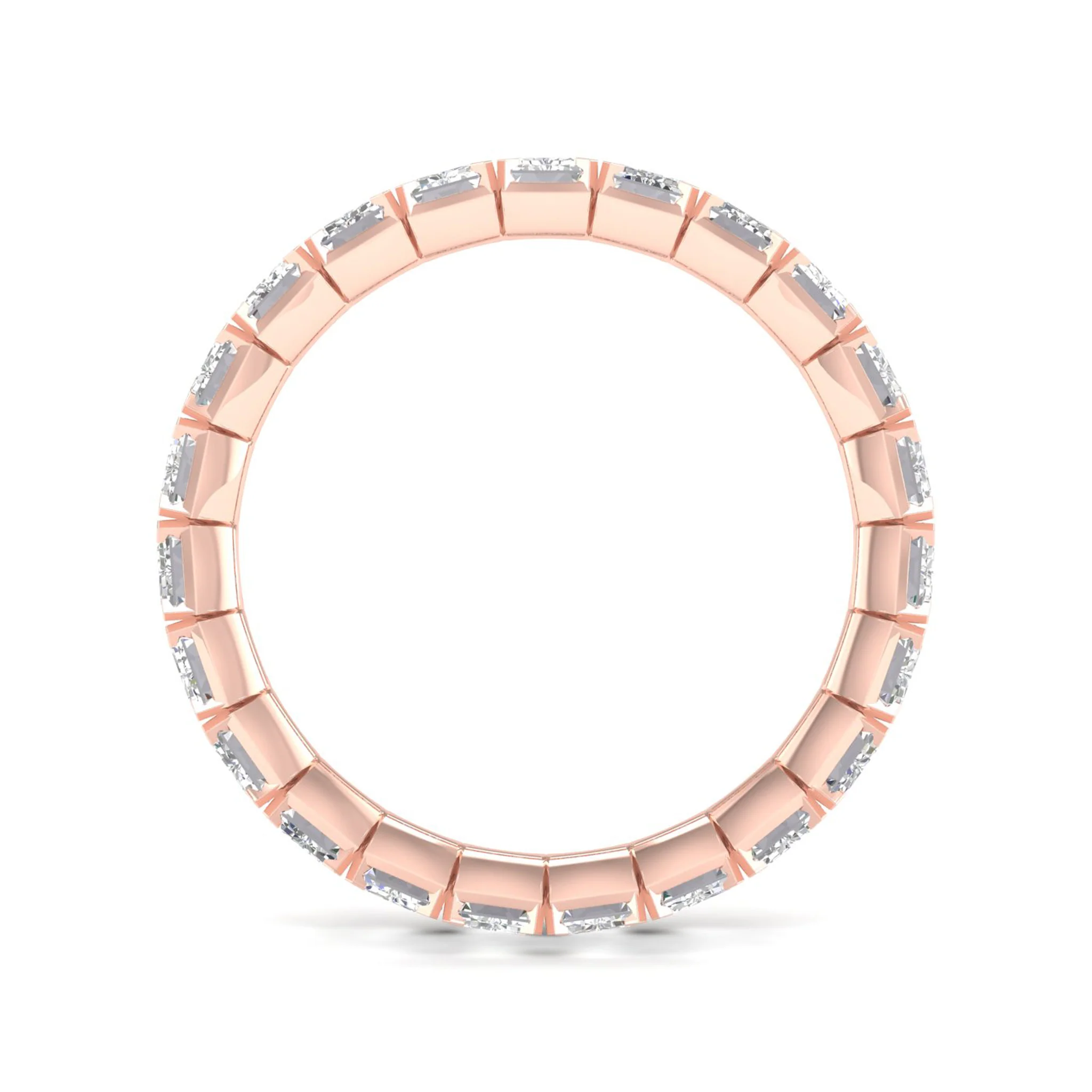 4 ctw Emerald Eternity Band - Image 11