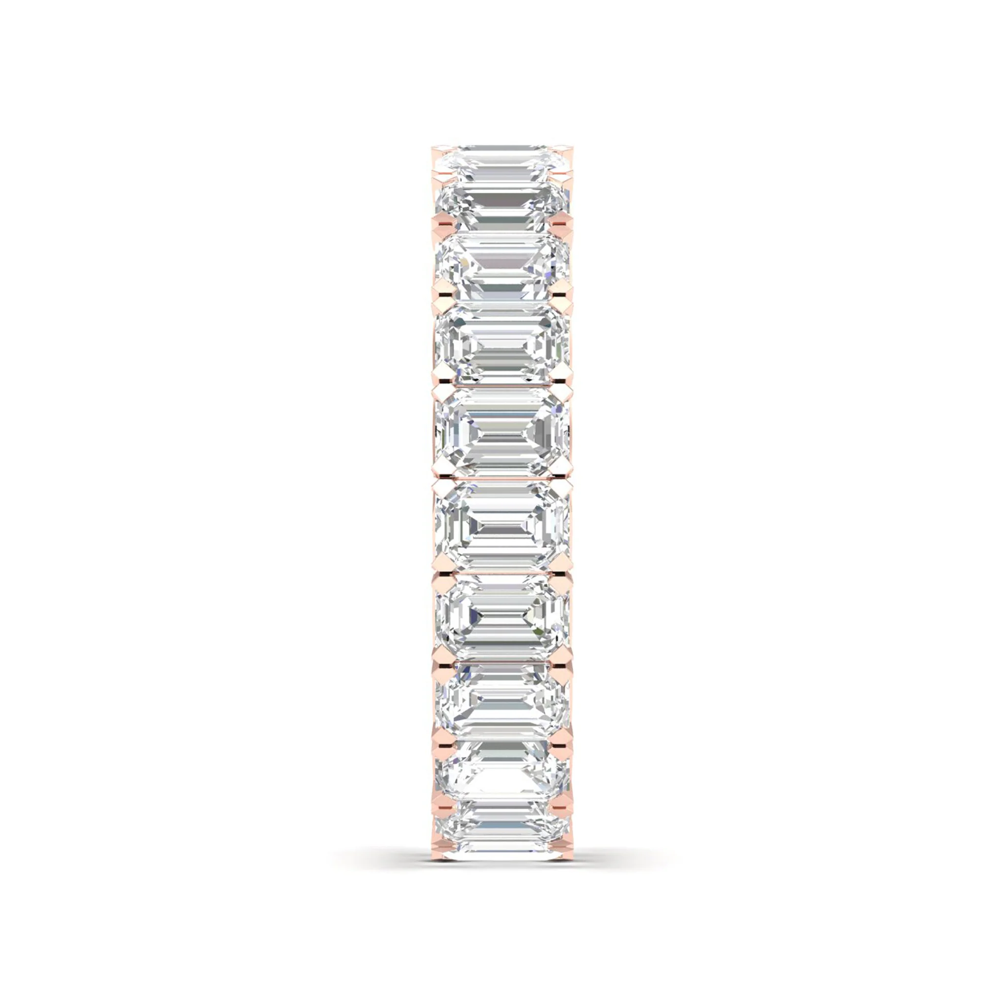 4 ctw Emerald Eternity Band - Image 12