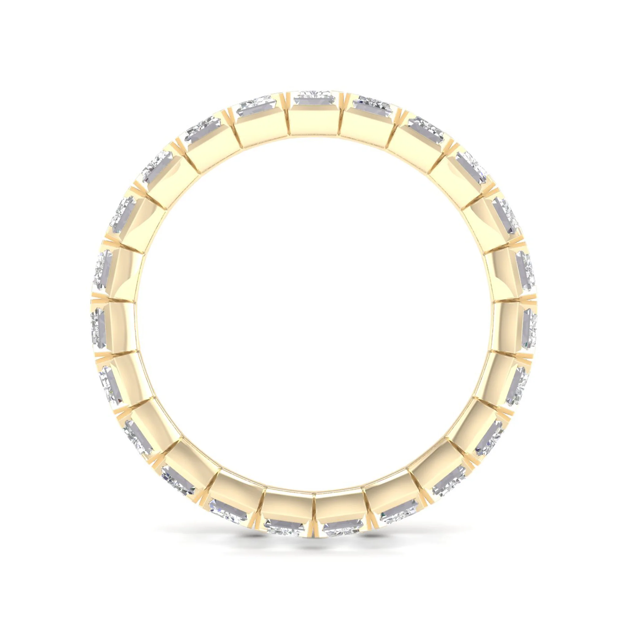 4 ctw Emerald Eternity Band - Image 3
