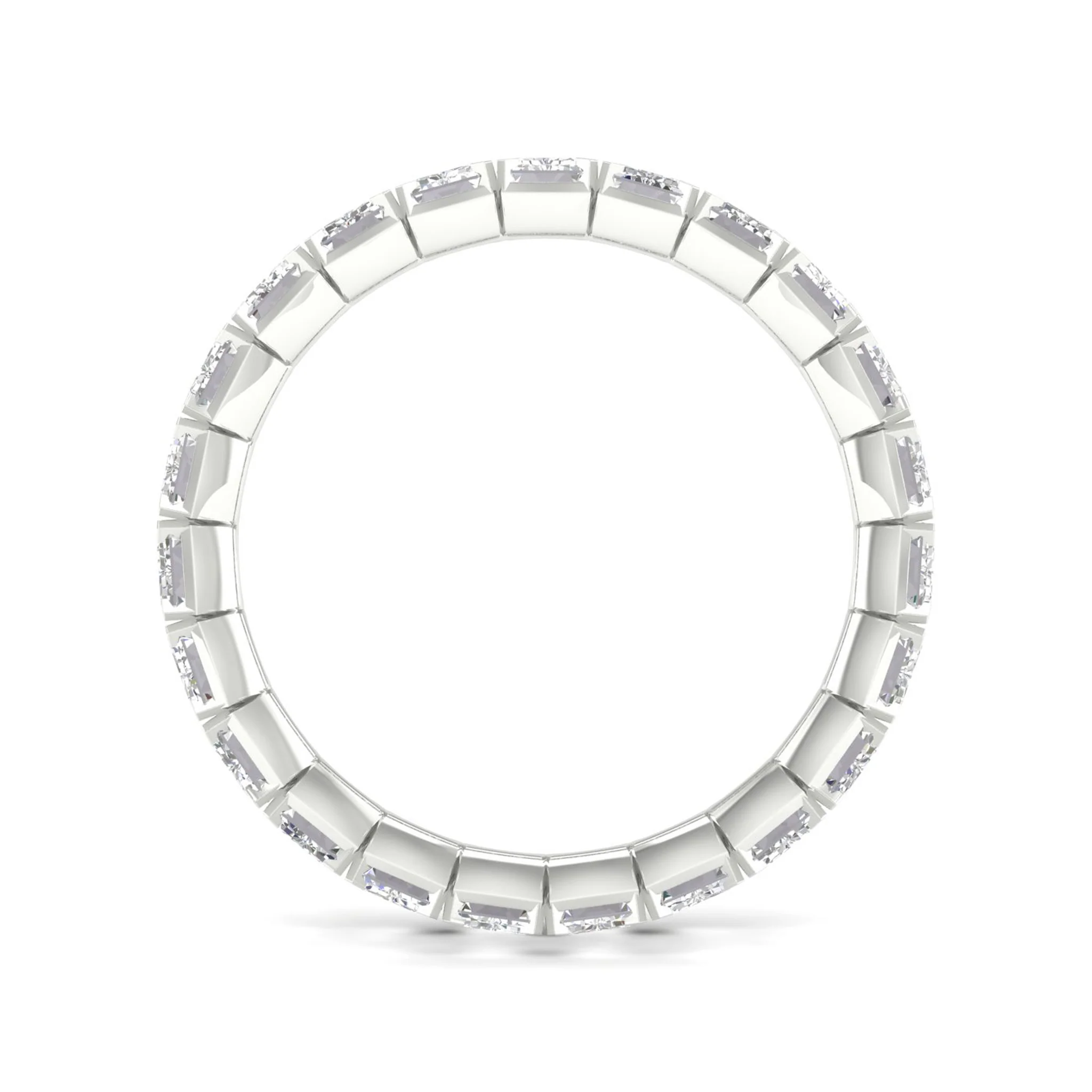 4 ctw Emerald Eternity Band - Image 7