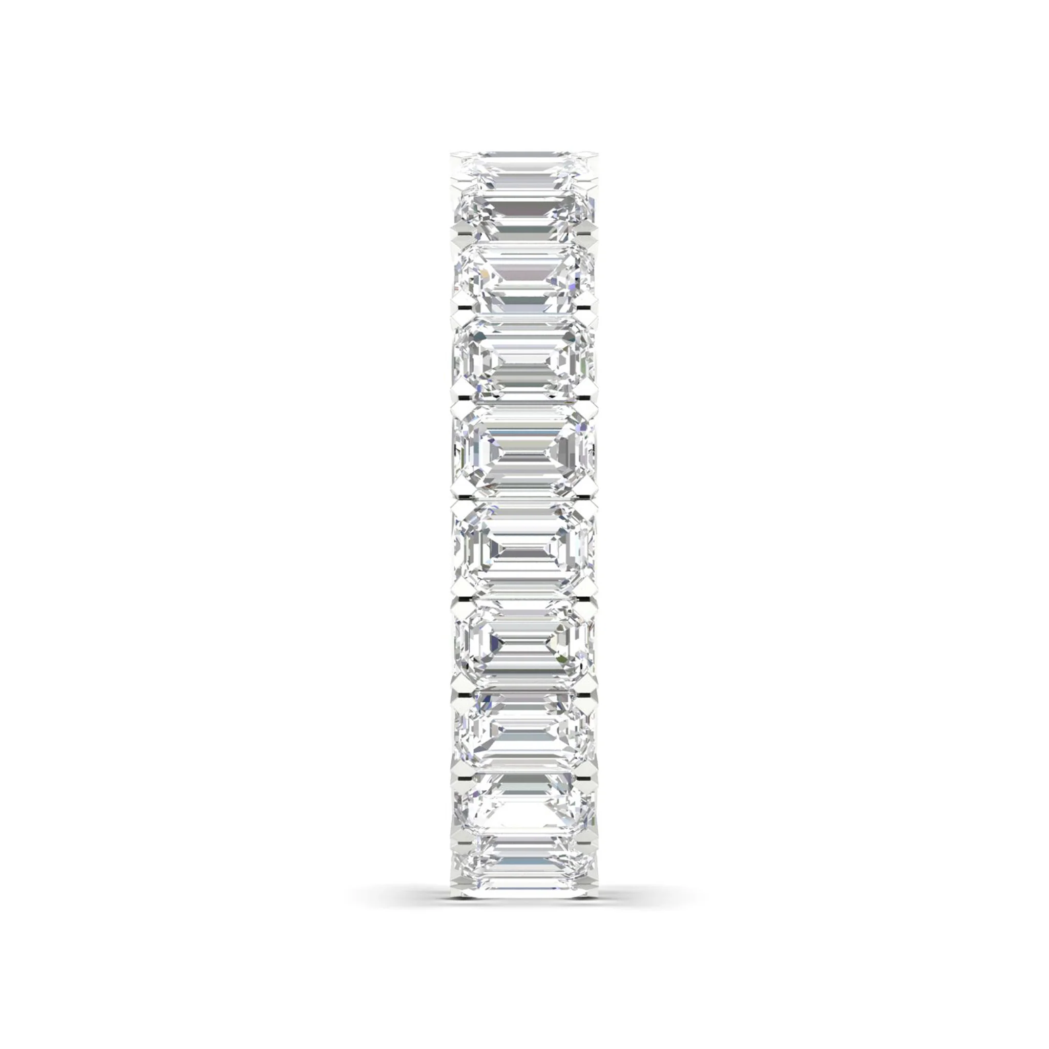 4 ctw Emerald Eternity Band - Image 8