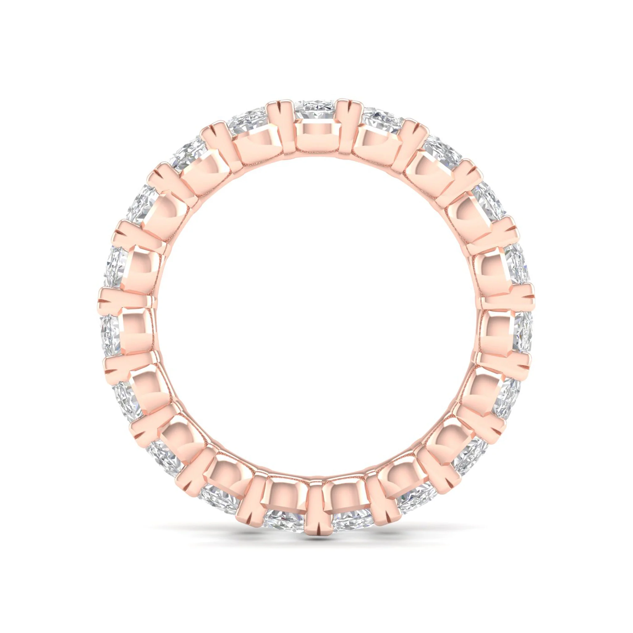 4 ctw Oval Eternity Band - Image 11