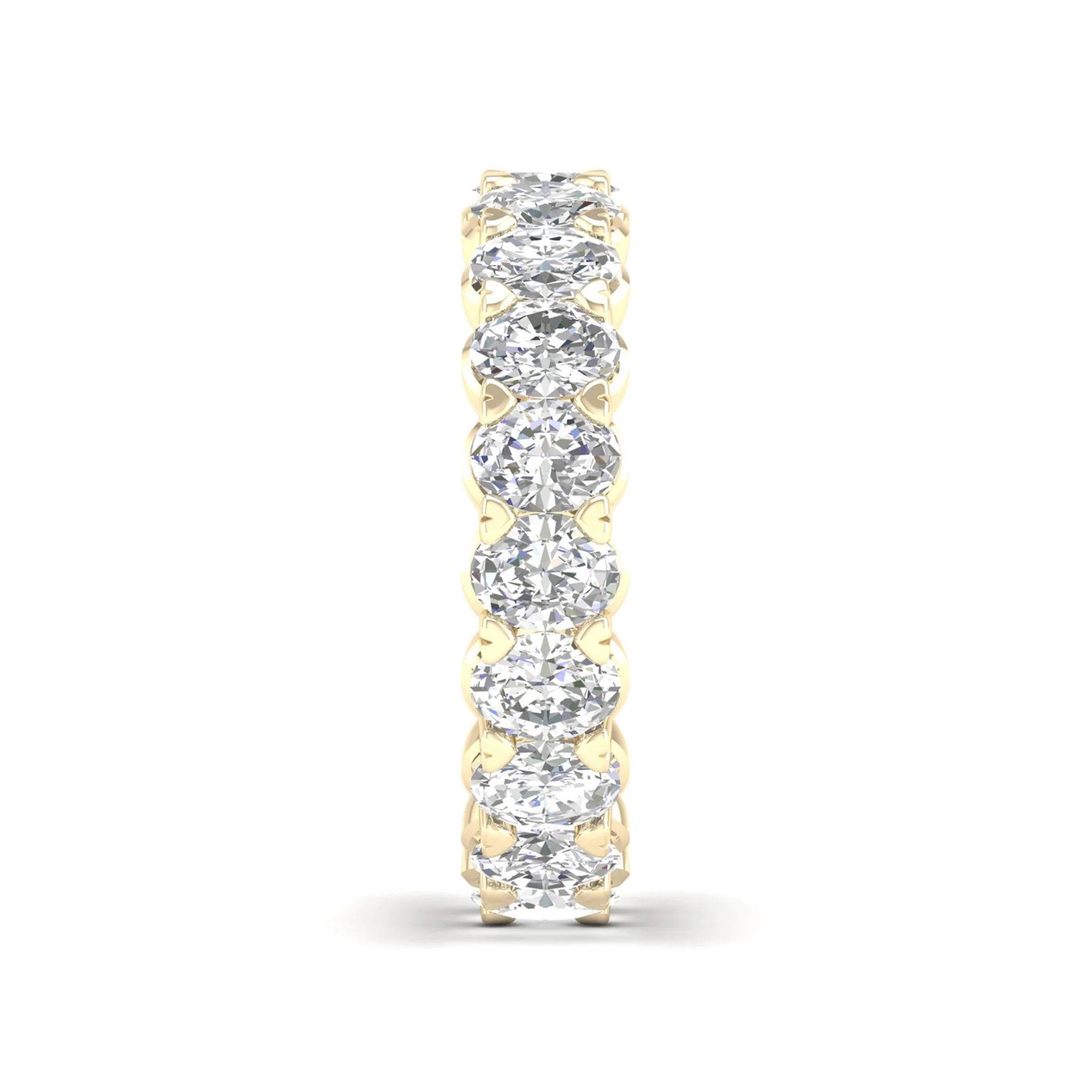 4 ctw Oval Eternity Band - Image 4