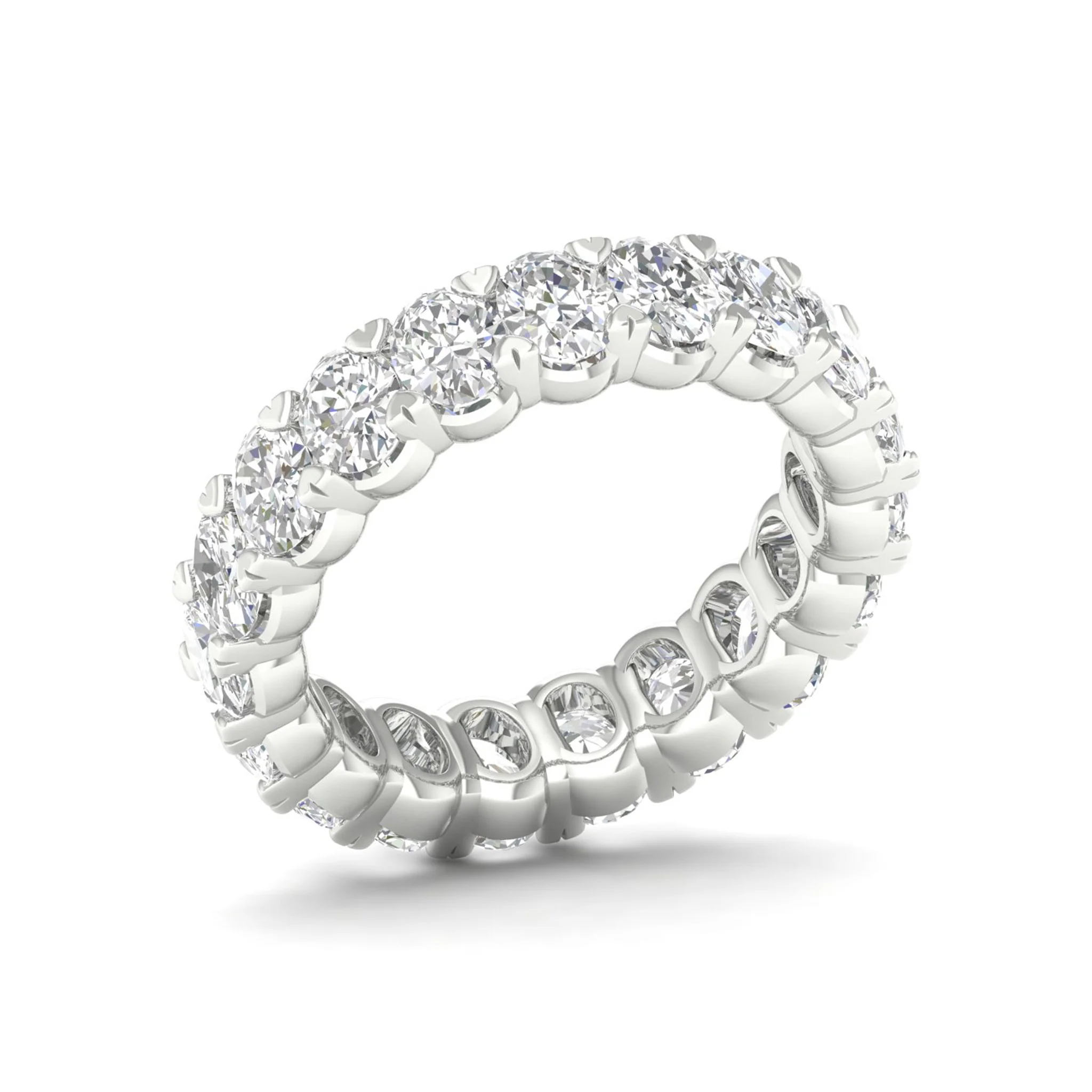 4 ctw Oval Eternity Band - Image 6