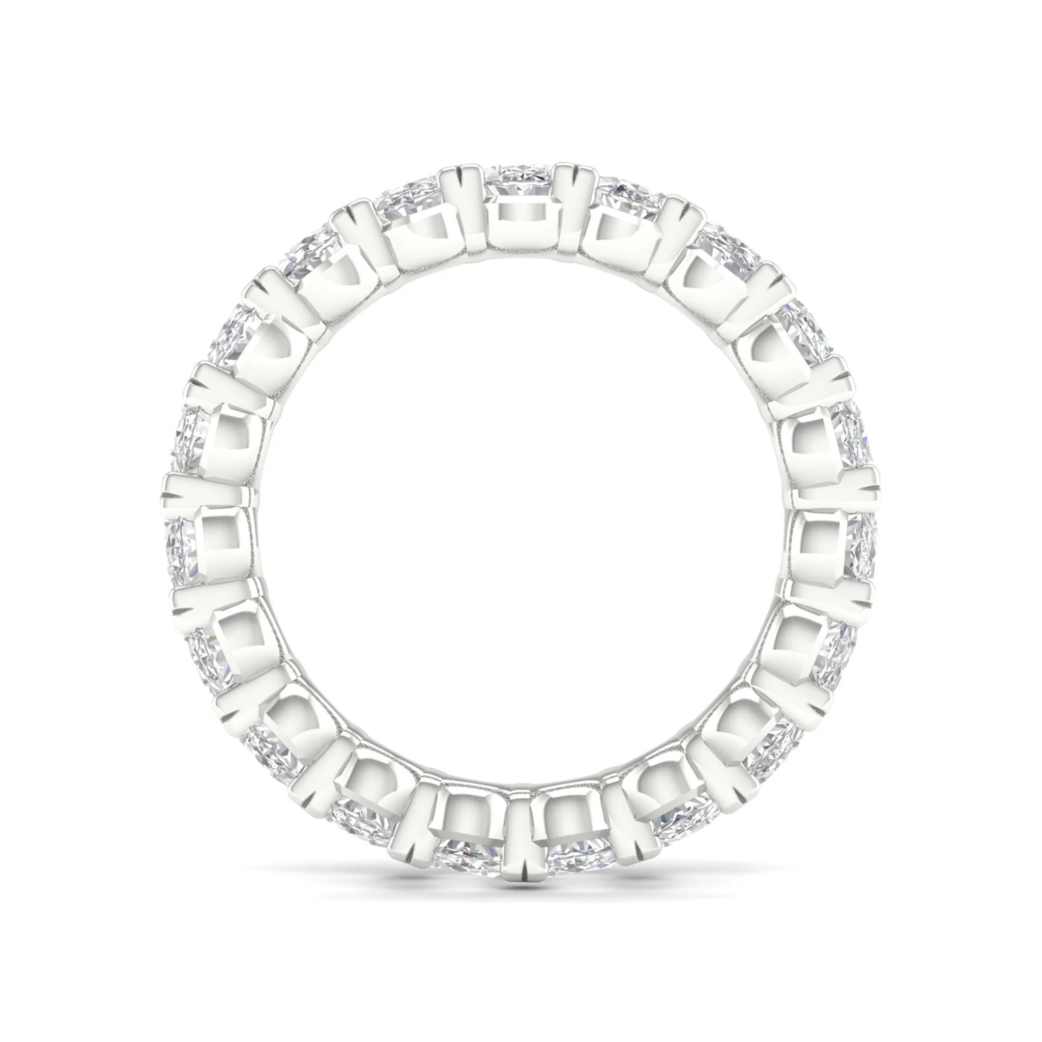 4 ctw Oval Eternity Band - Image 7