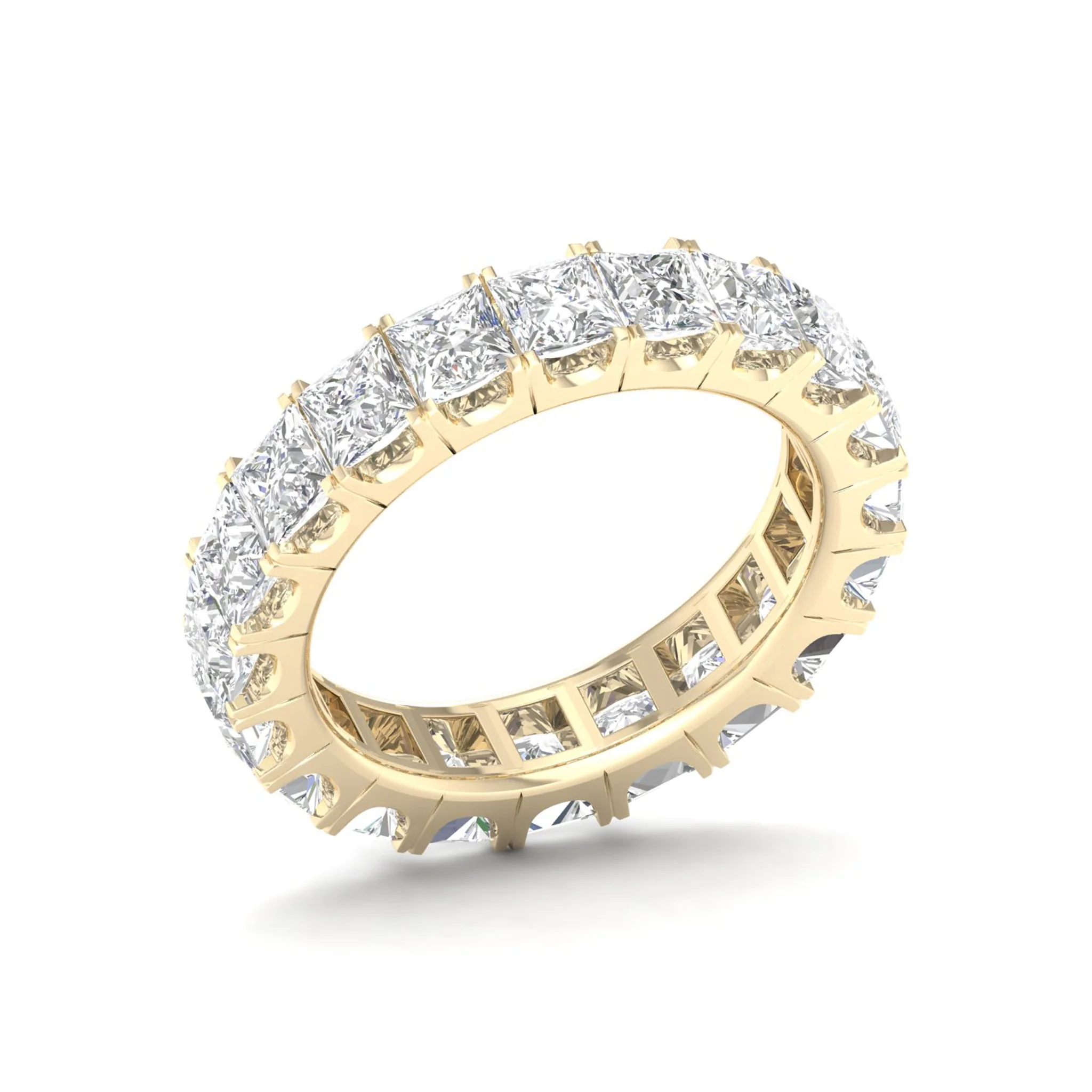 4 ctw Princess Eternity Band