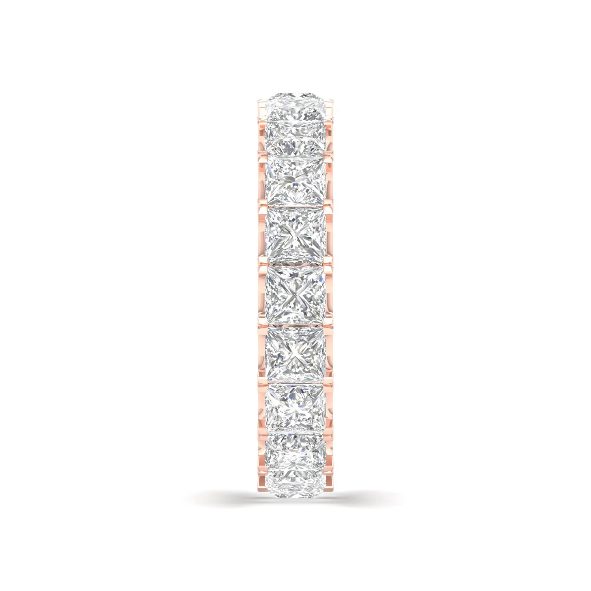 4 ctw Princess Eternity Band - Image 12
