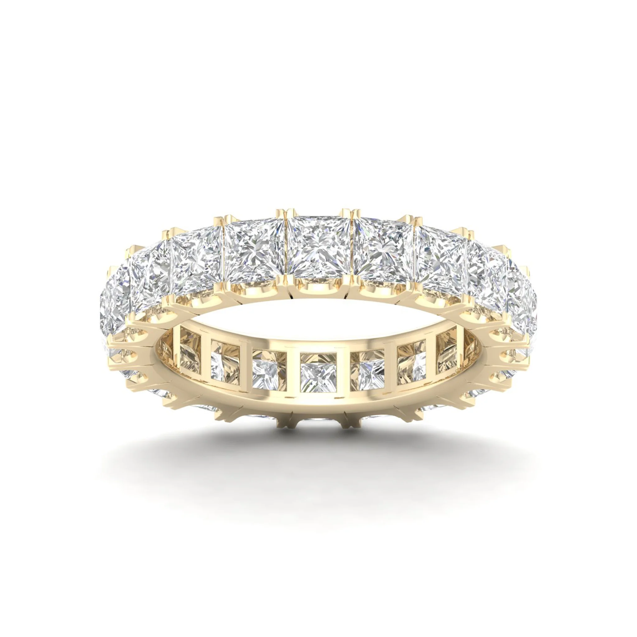 4 ctw Princess Eternity Band - Image 2