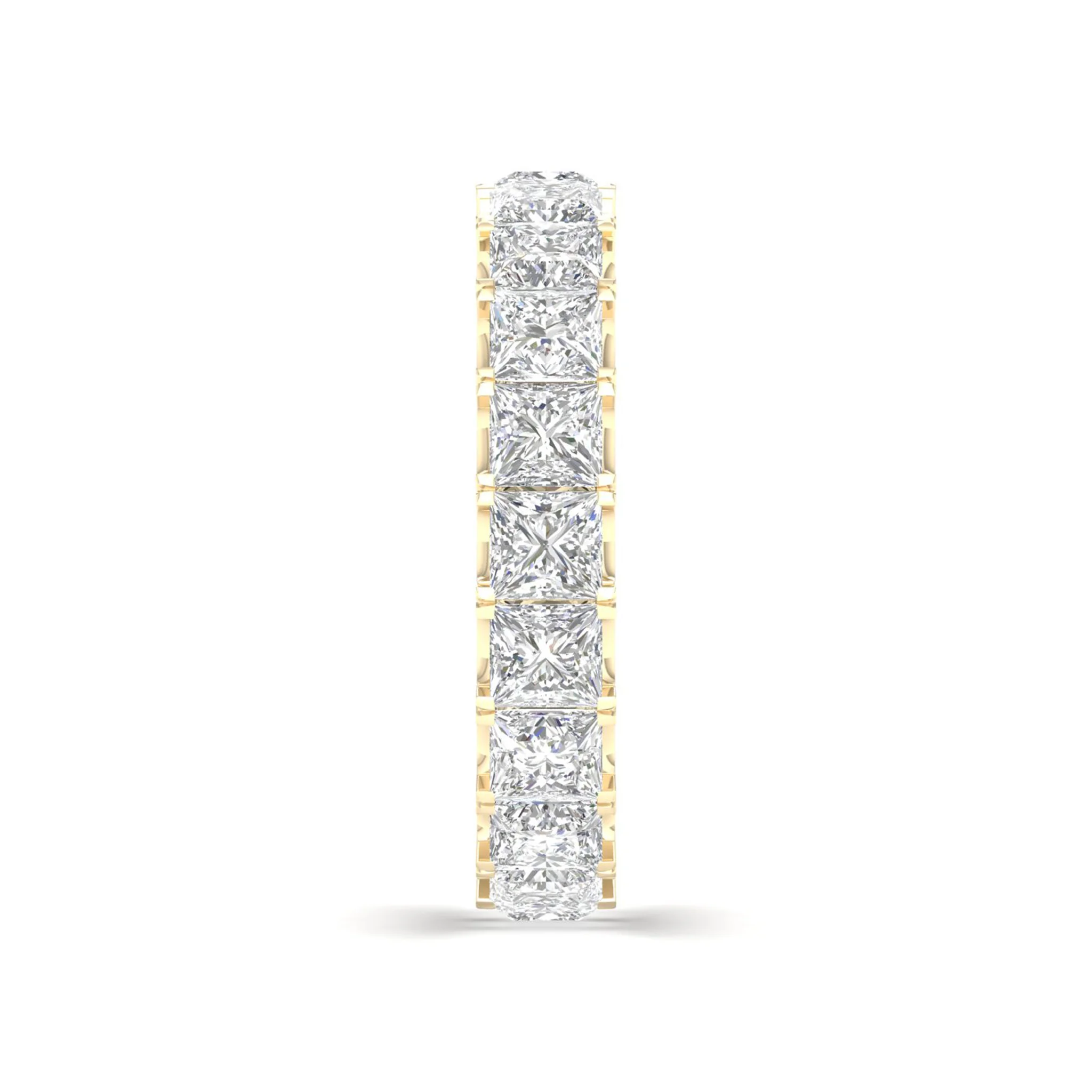 4 ctw Princess Eternity Band - Image 4
