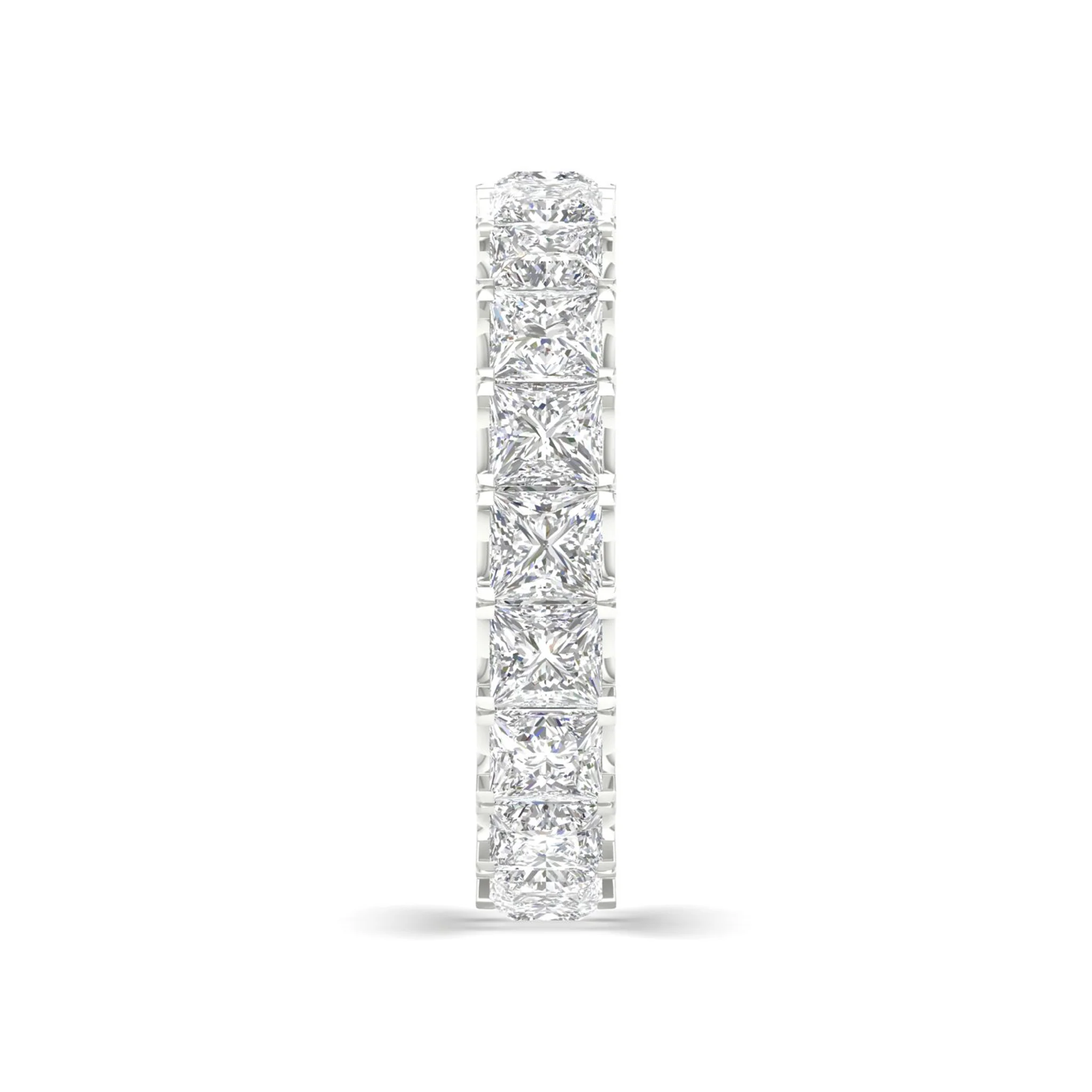 4 ctw Princess Eternity Band - Image 8