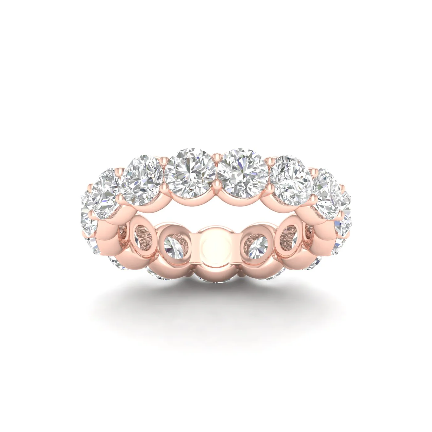 4 ctw Round Eternity Band - Image 9