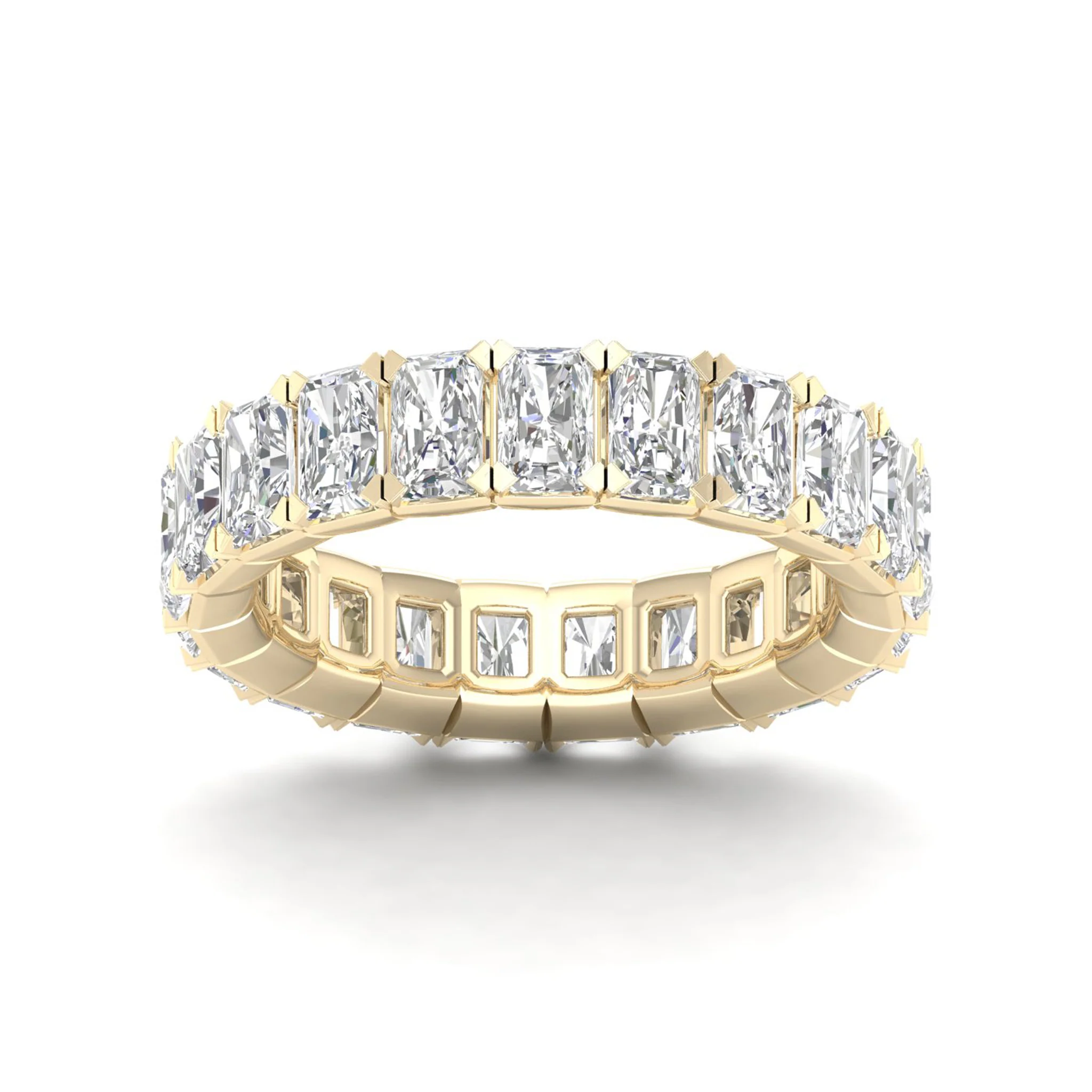 5 ctw Emerald Eternity Band