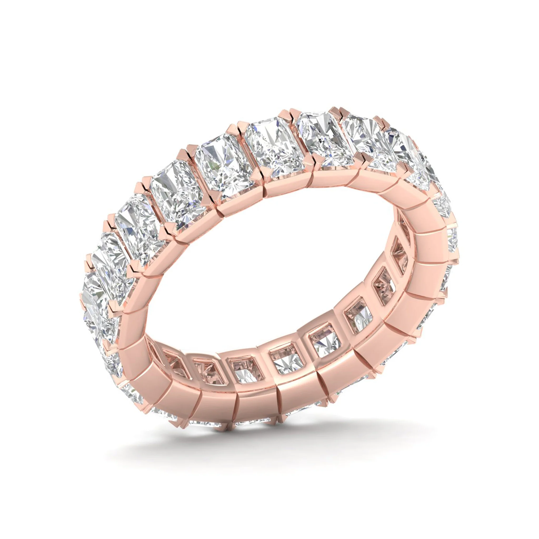 5 ctw Emerald Eternity Band - Image 10