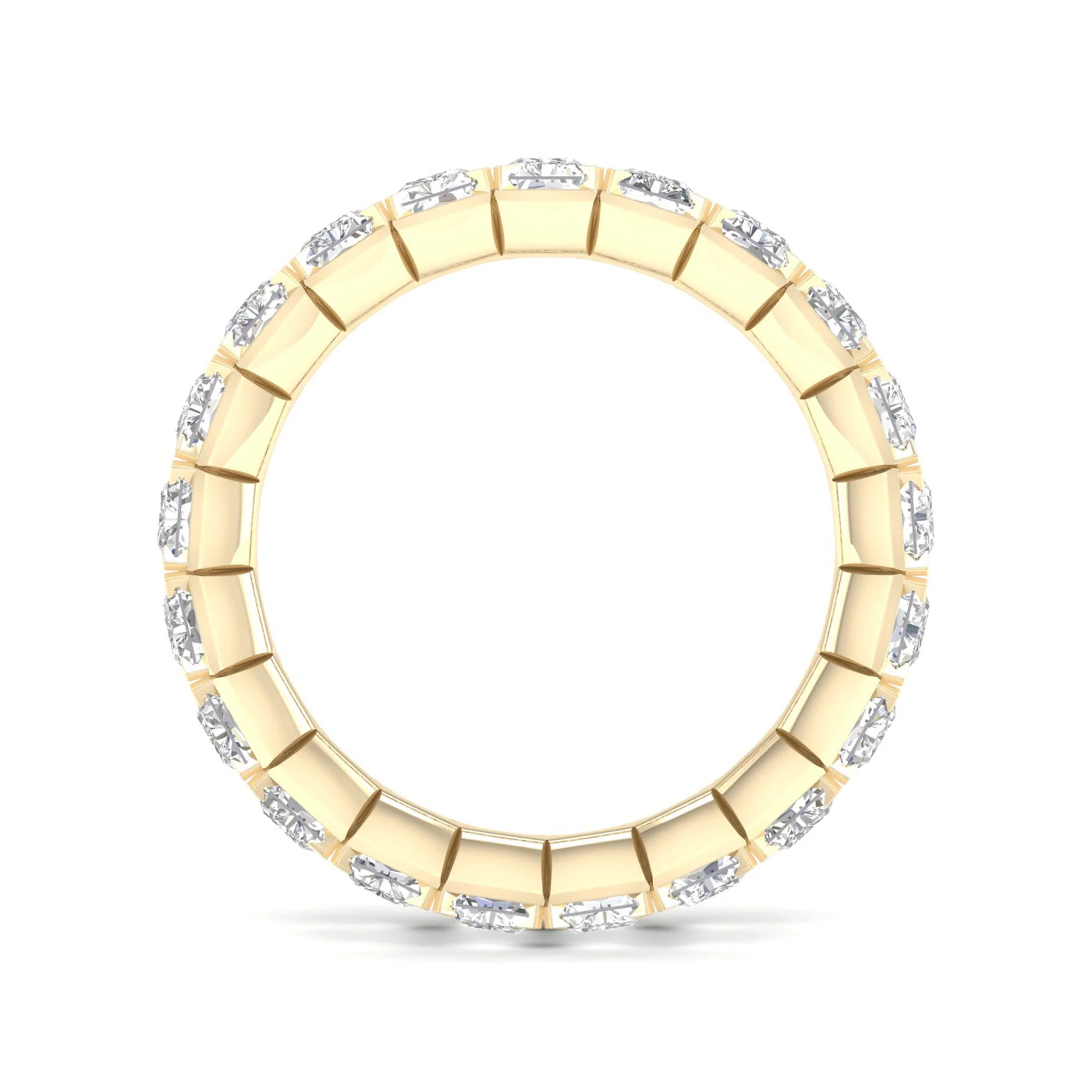5 ctw Emerald Eternity Band - Image 3