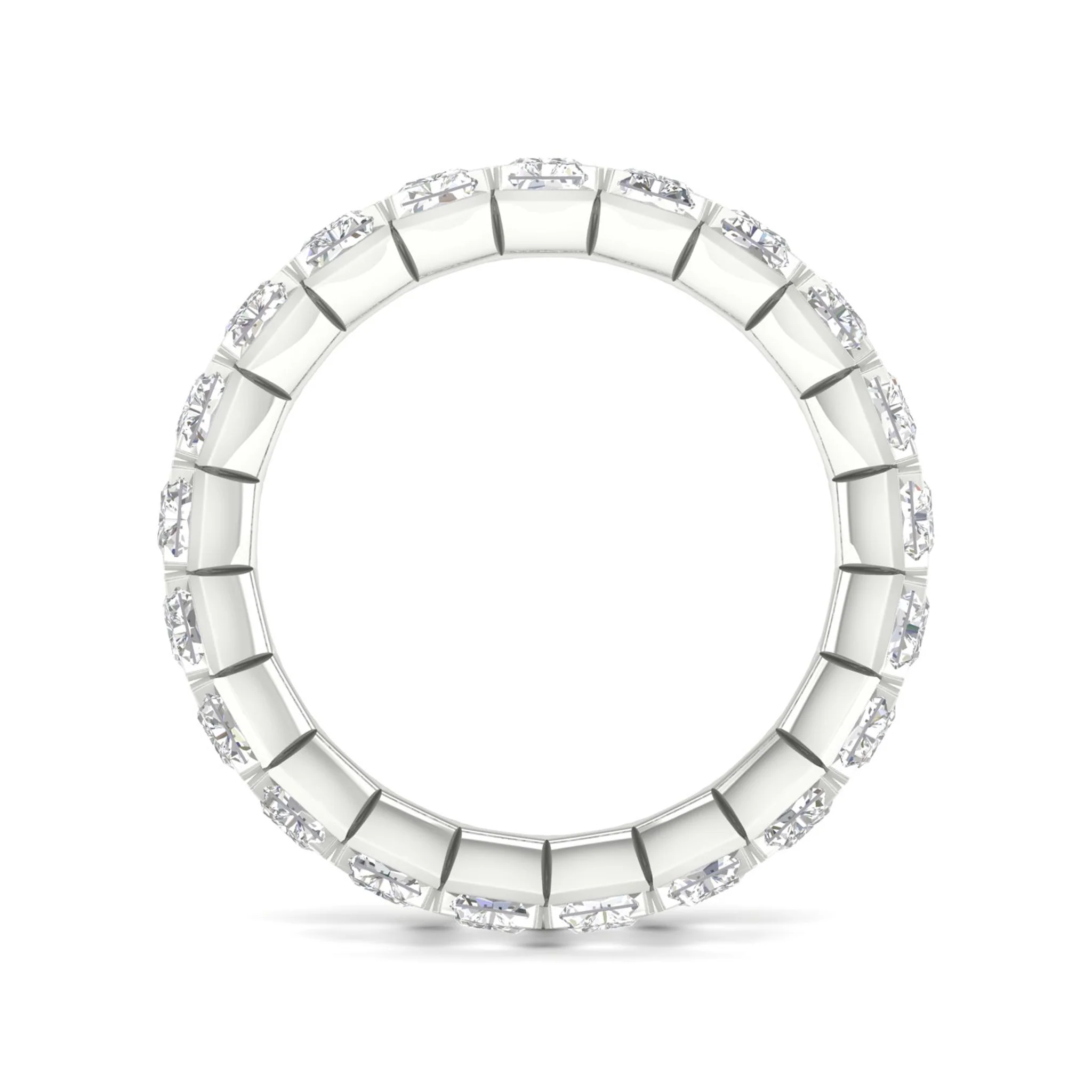 5 ctw Emerald Eternity Band - Image 7