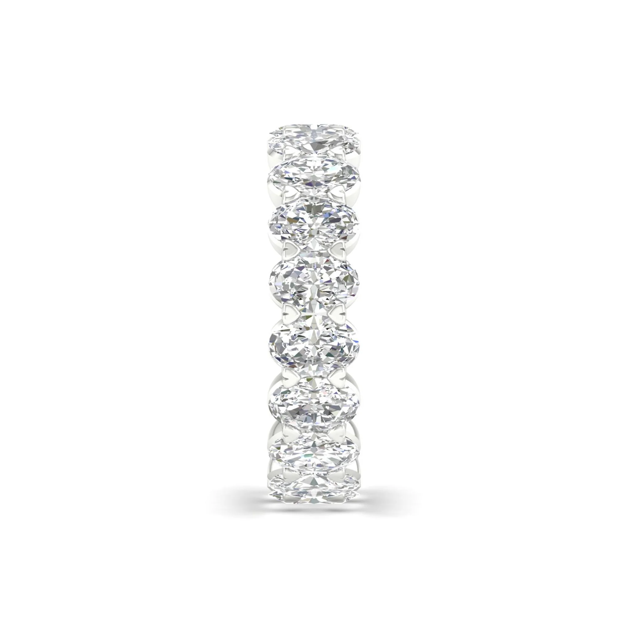 5 ctw Oval Eternity Band - Image 4