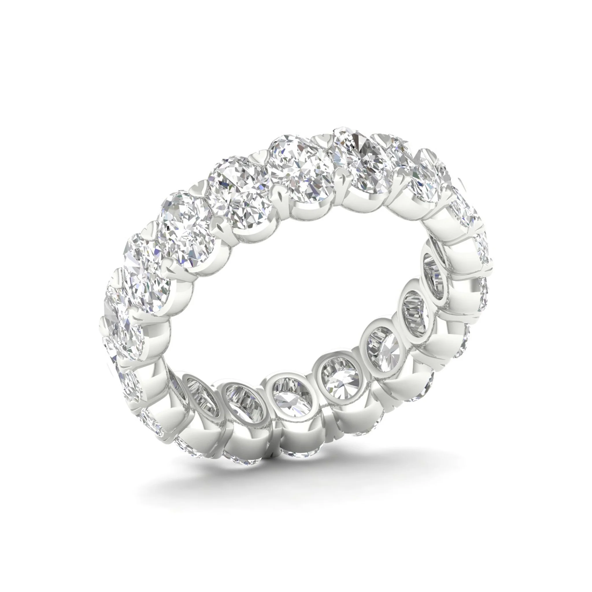 5 ctw Oval Eternity Band - Image 7