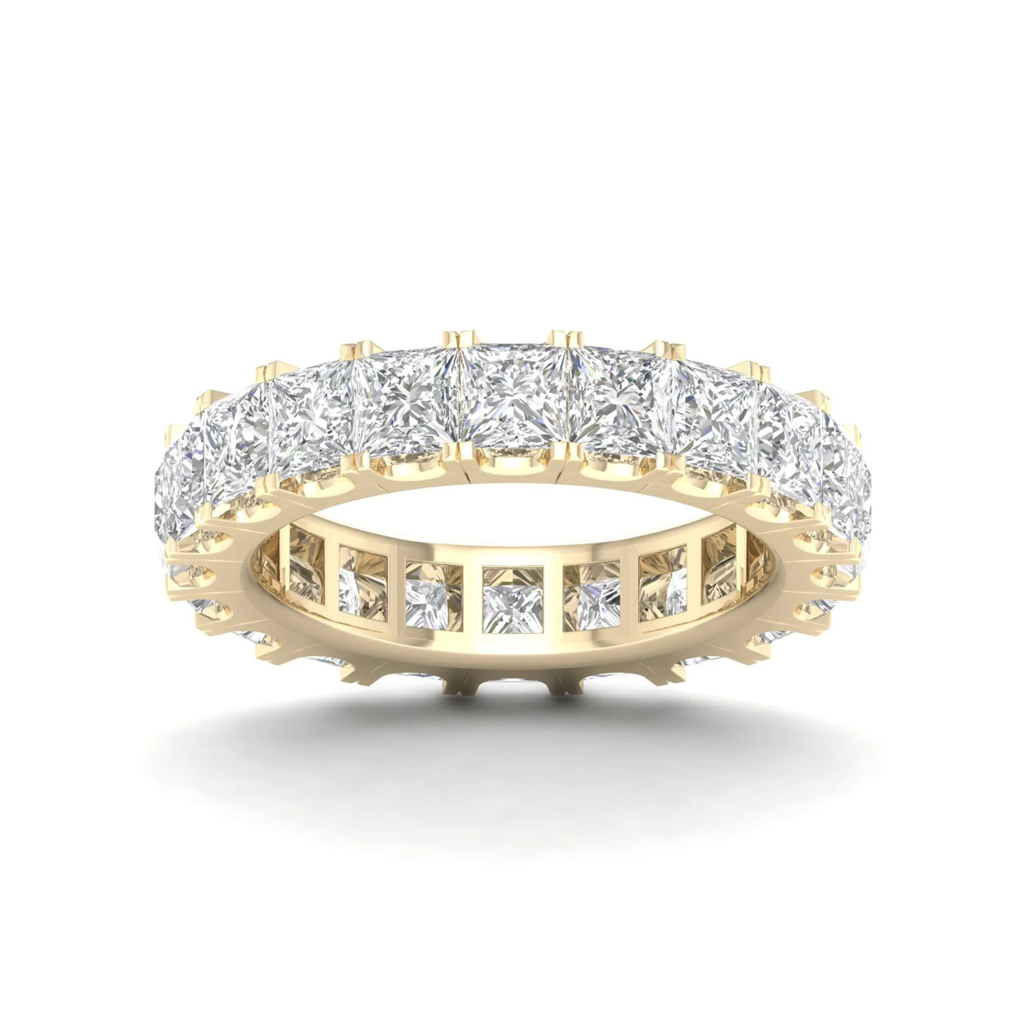 5 ctw Princess Eternity Band