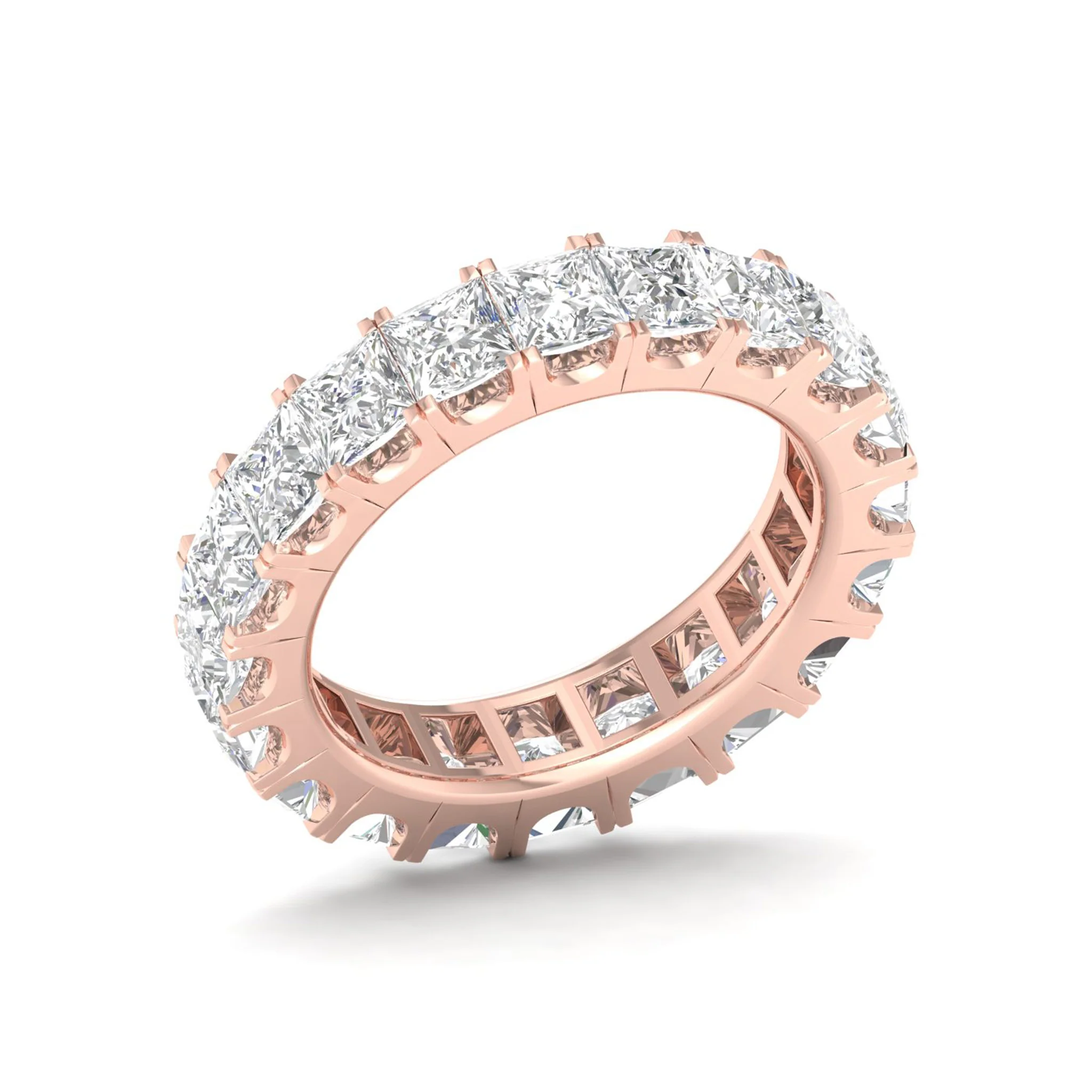 5 ctw Princess Eternity Band - Image 10