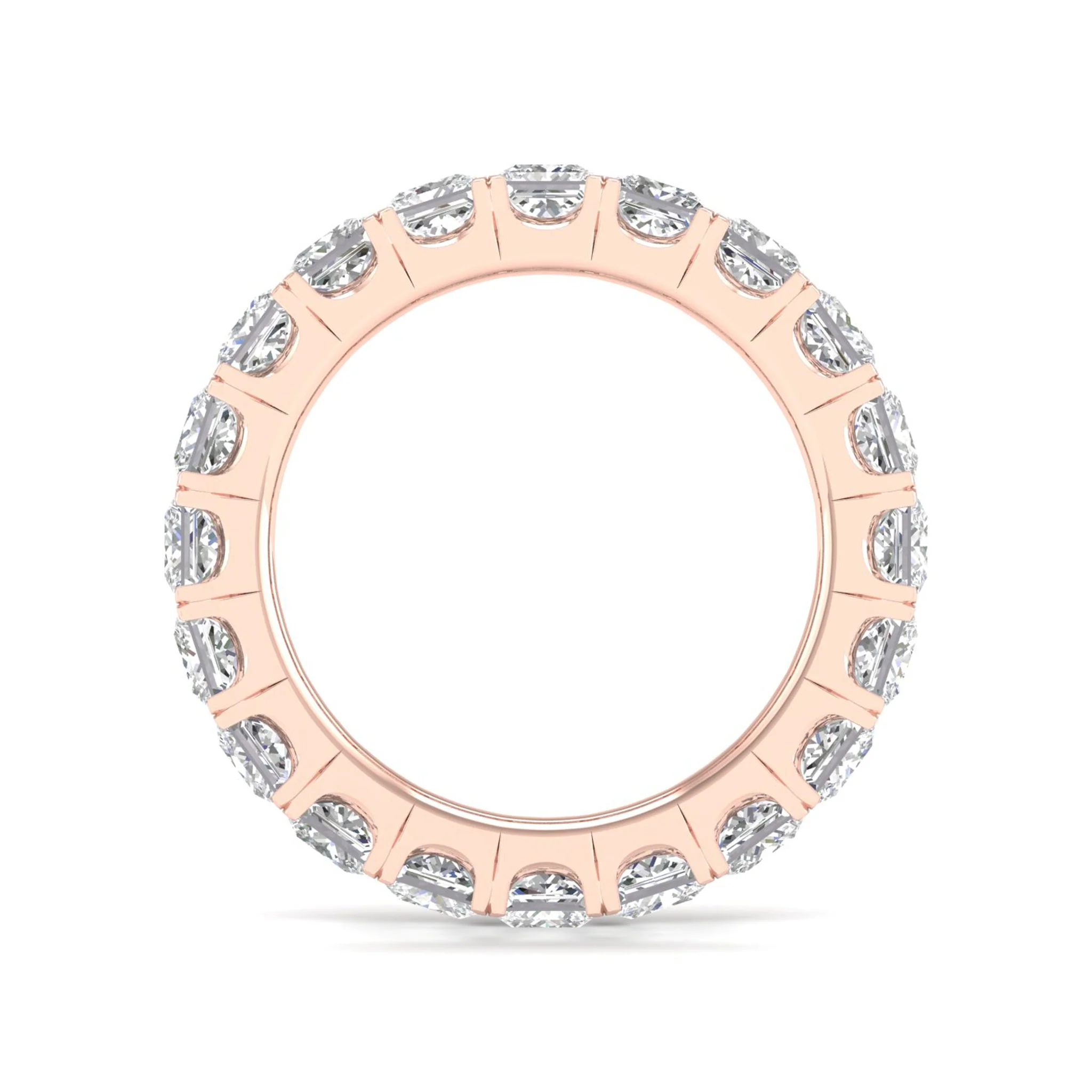 5 ctw Princess Eternity Band - Image 11