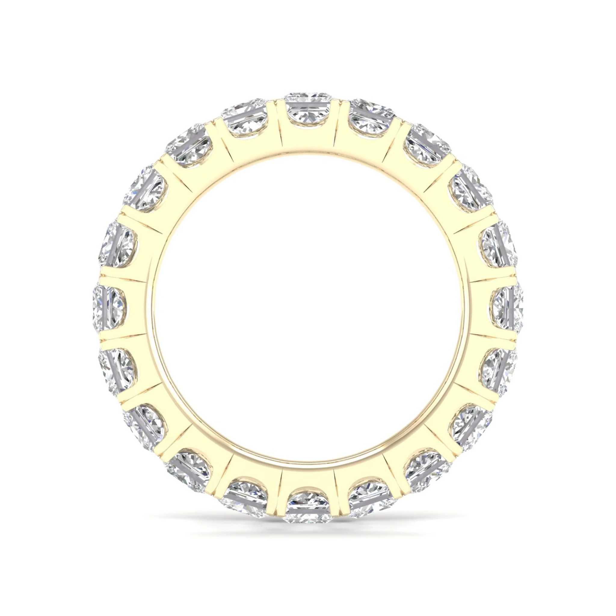 5 ctw Princess Eternity Band - Image 3