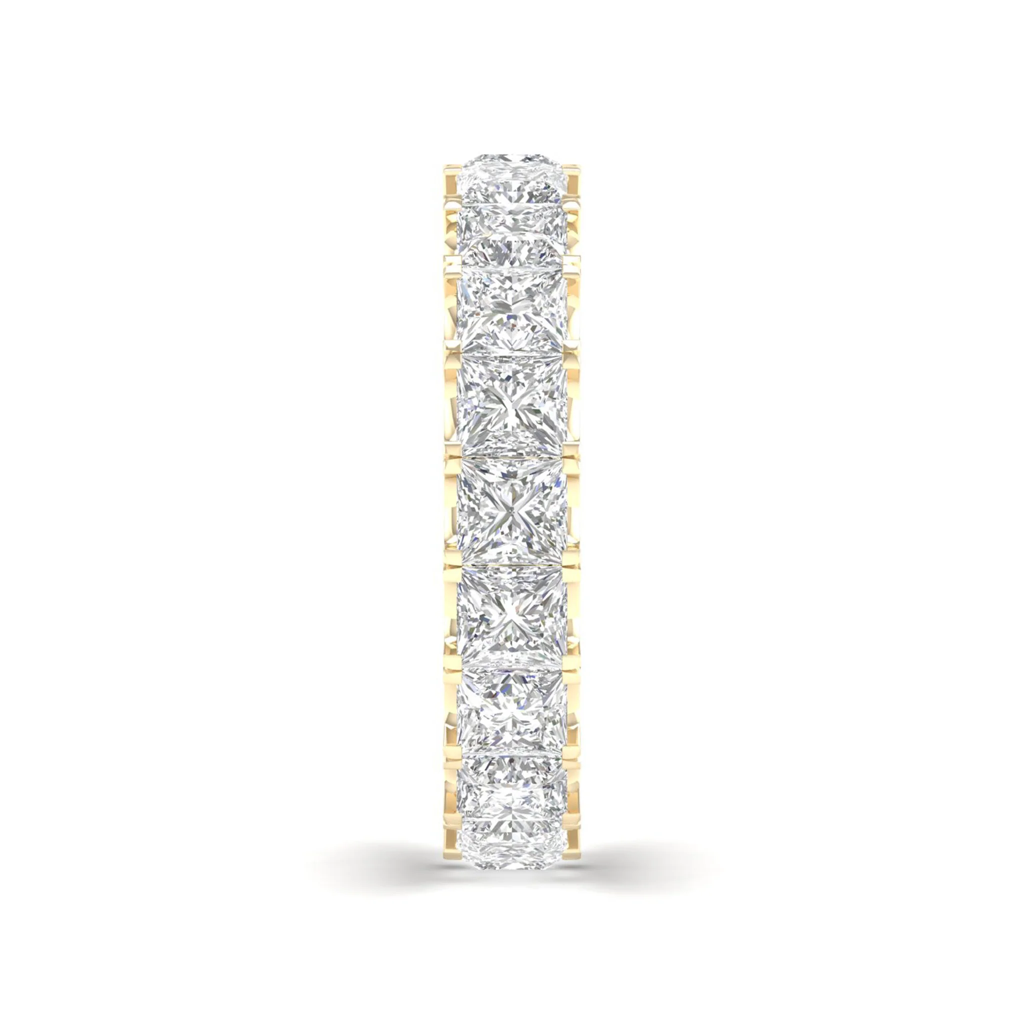 5 ctw Princess Eternity Band - Image 4