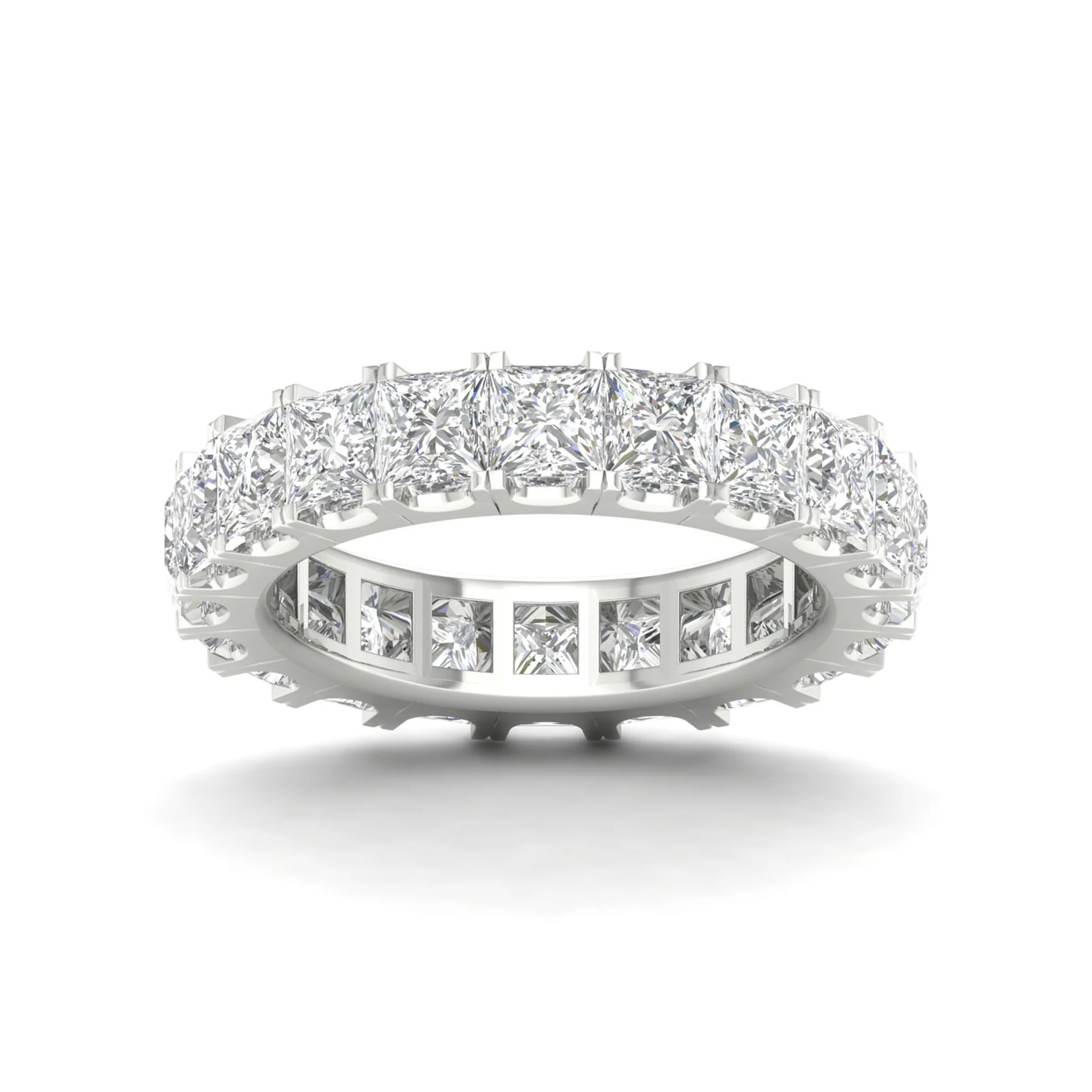 5 ctw Princess Eternity Band - Image 5