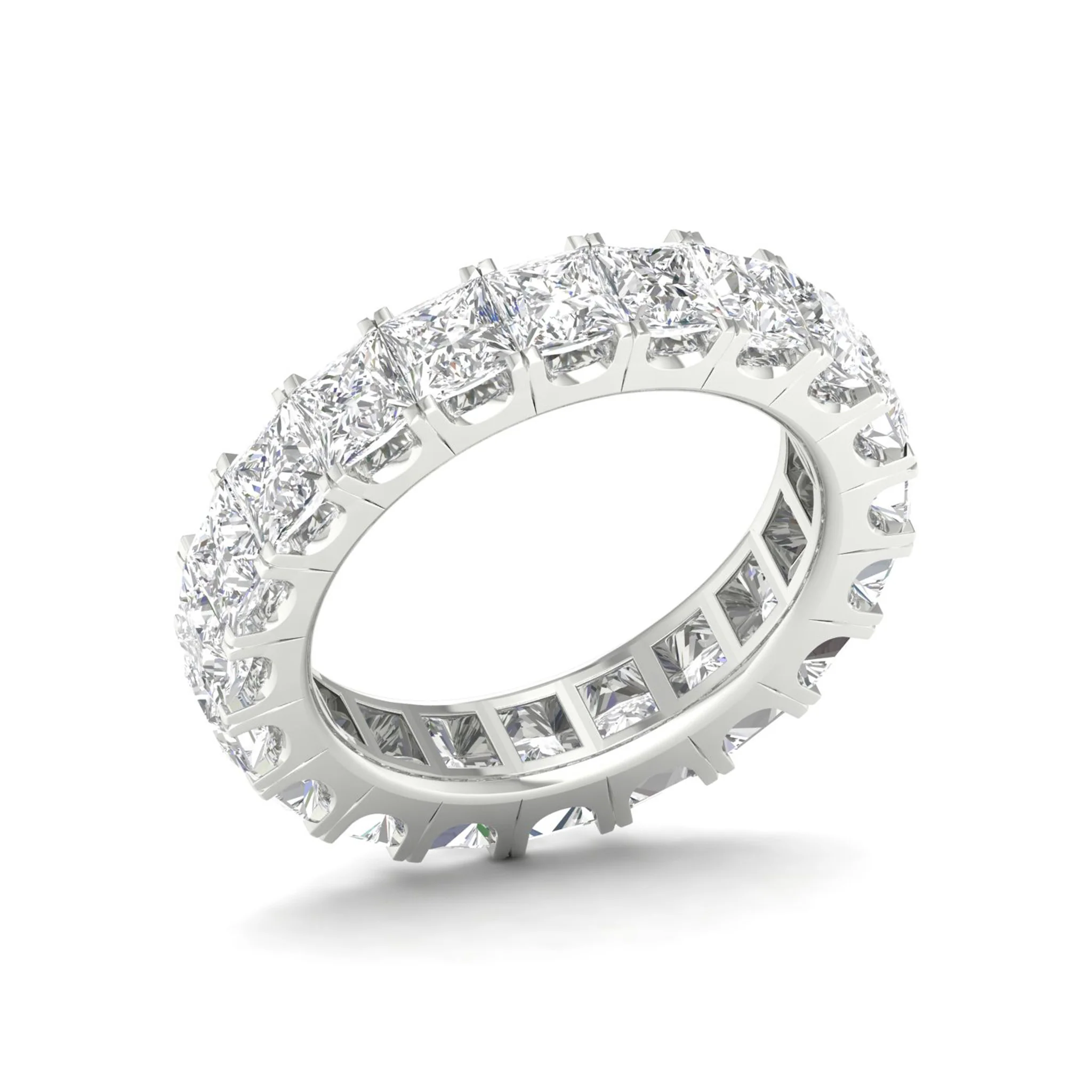 5 ctw Princess Eternity Band - Image 6