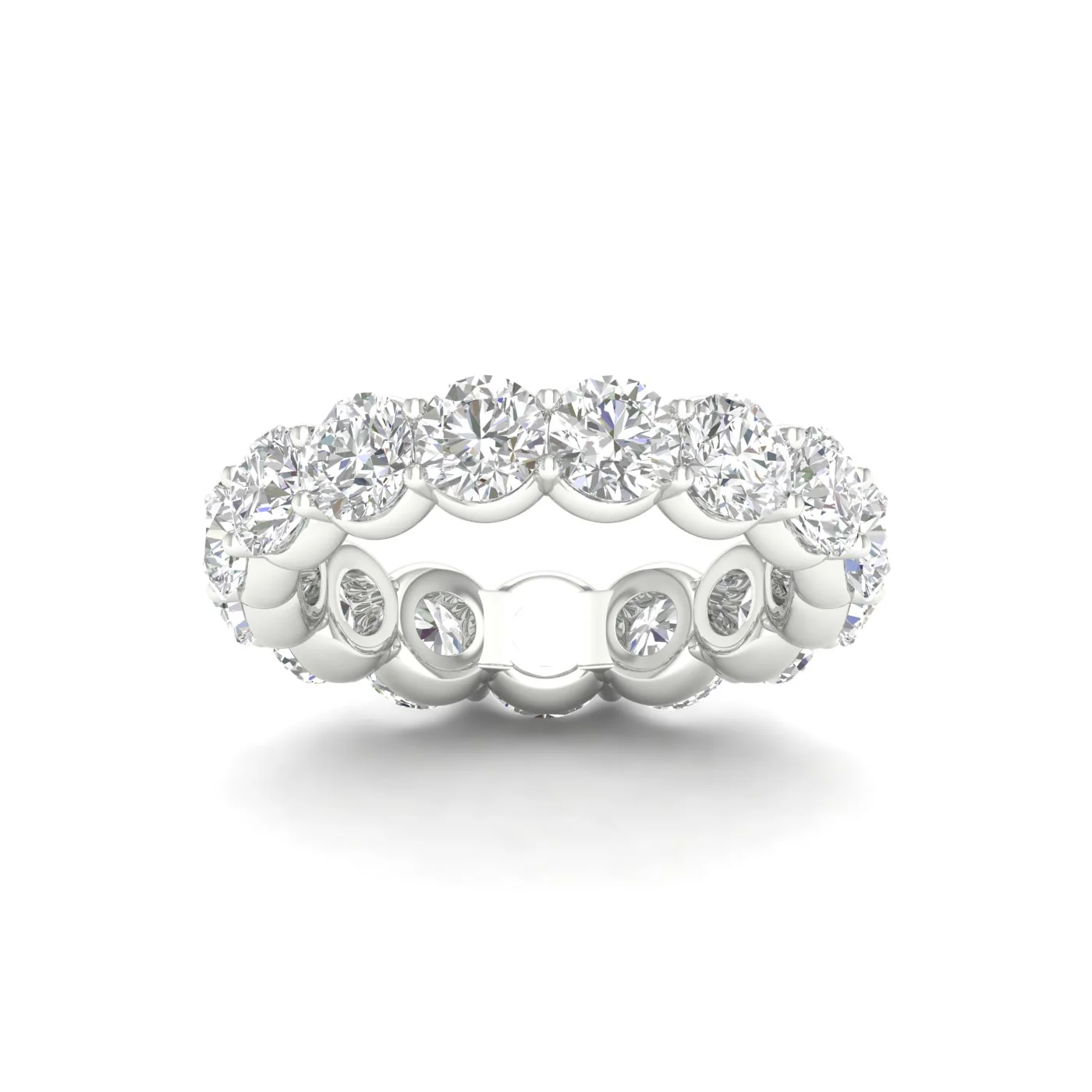 5 ctw Round Eternity Band - Image 4