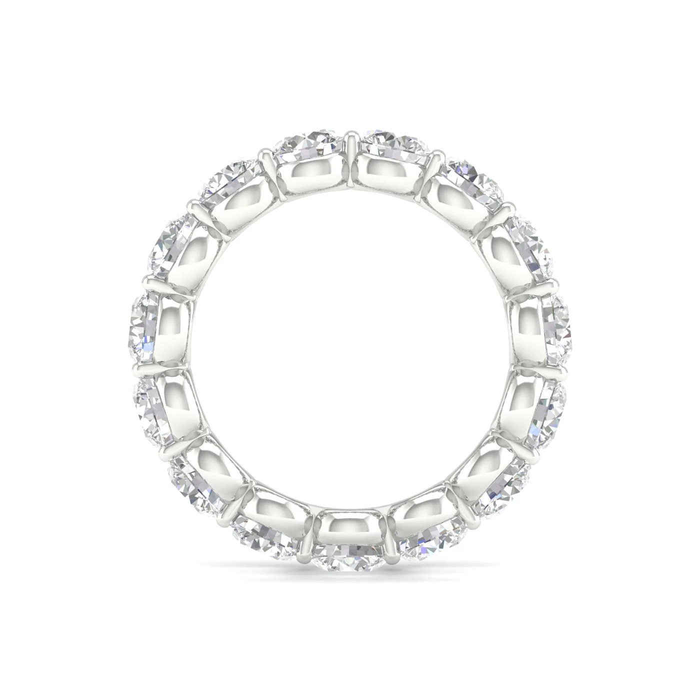 5 ctw Round Eternity Band - Image 6