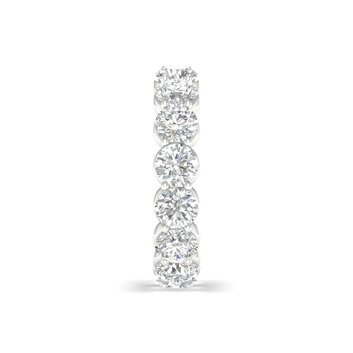 5 ctw Round Eternity Band - Image 7