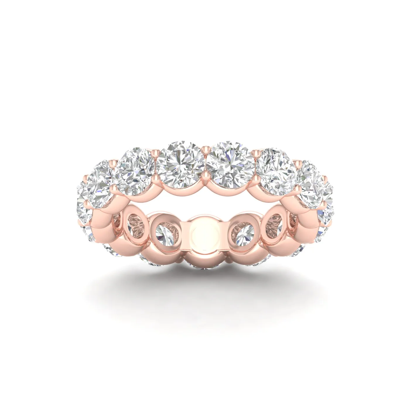 5 ctw Round Eternity Band - Image 9