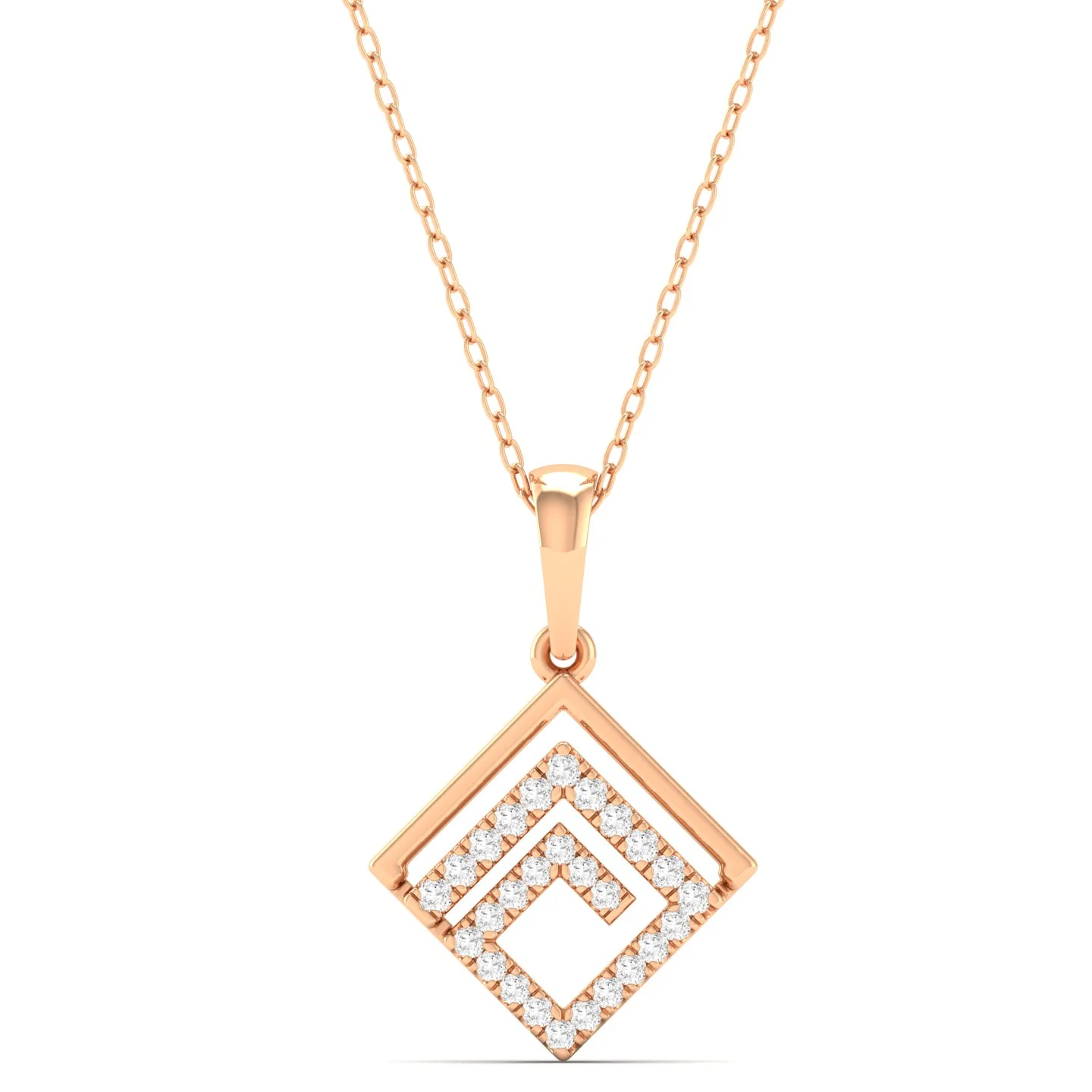 9k Solid Gold Women's Fashion Pendant - Image 4