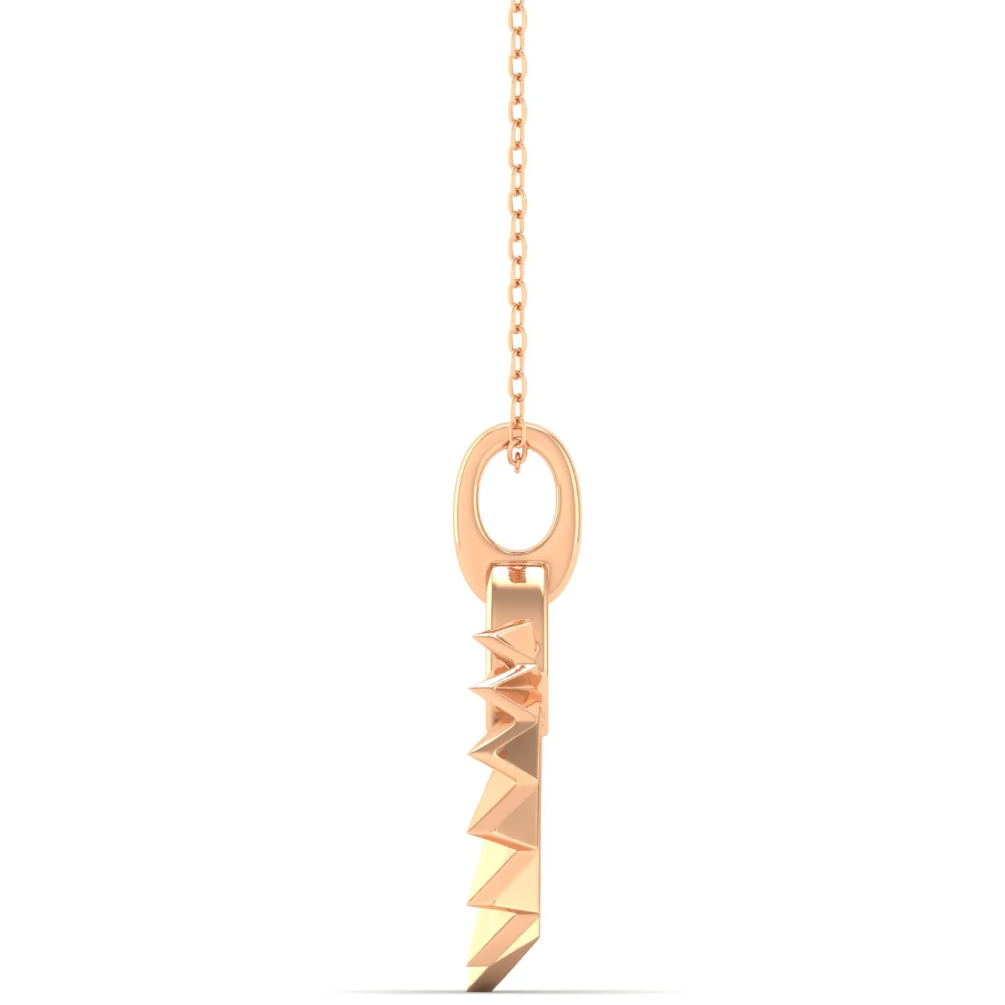 9k Solid Gold Round Shell Women's Fashion Pendant - Image 5