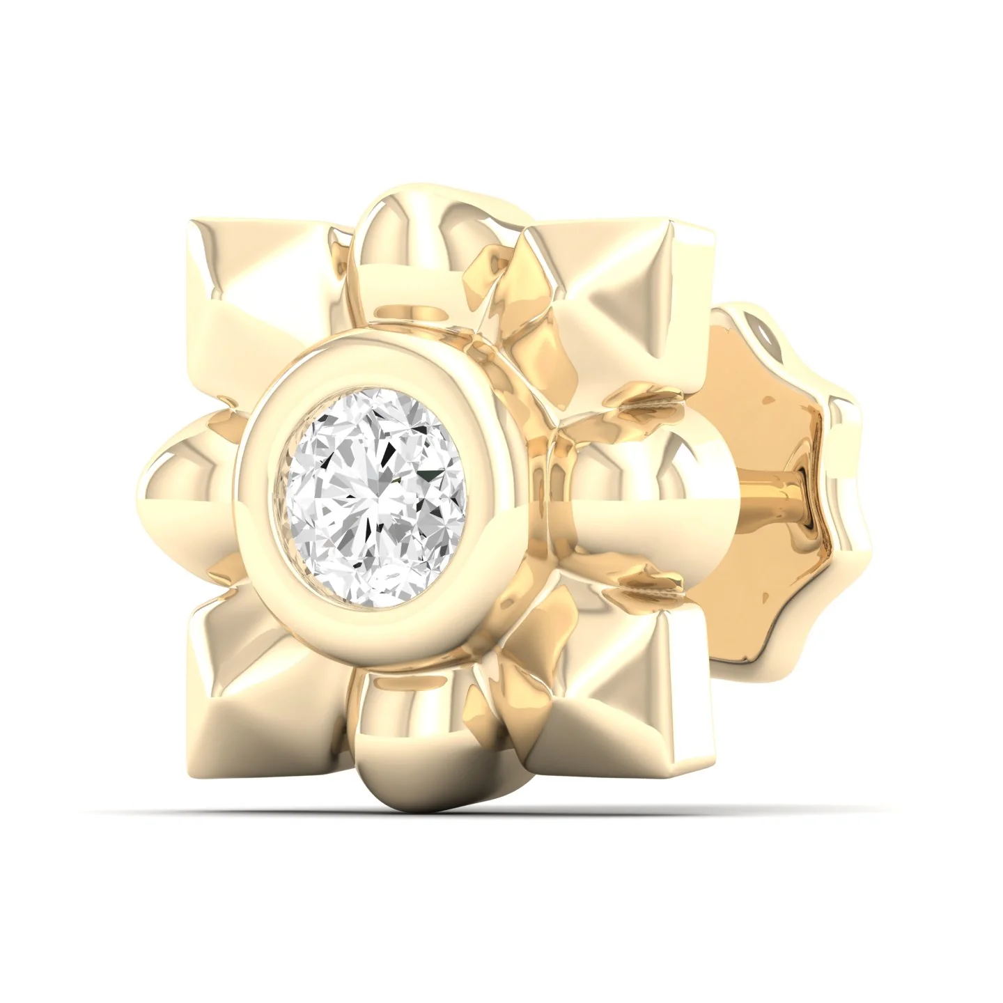 Bloom Nose Pin and 2nd Ear Piercing Stud - Image 2