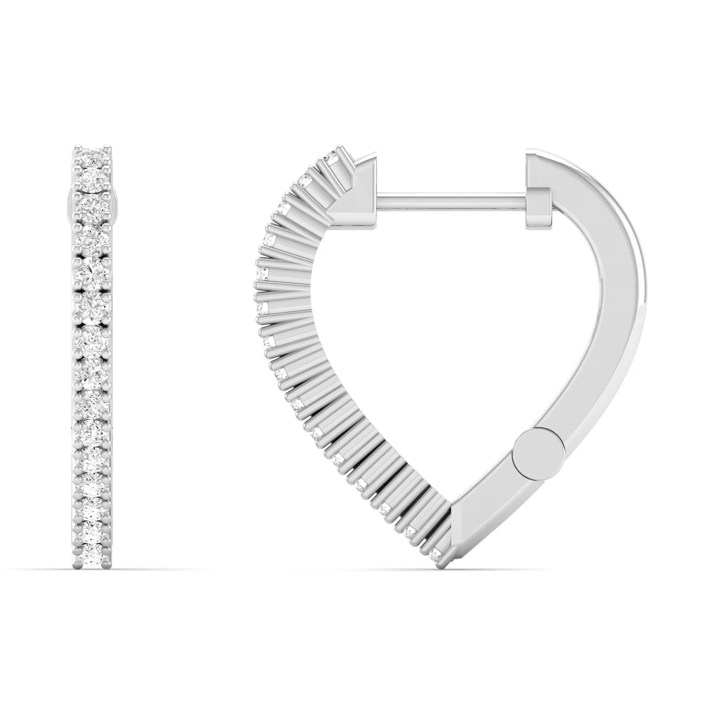 Cupid 1/5 Ctw Huggie - Image 9
