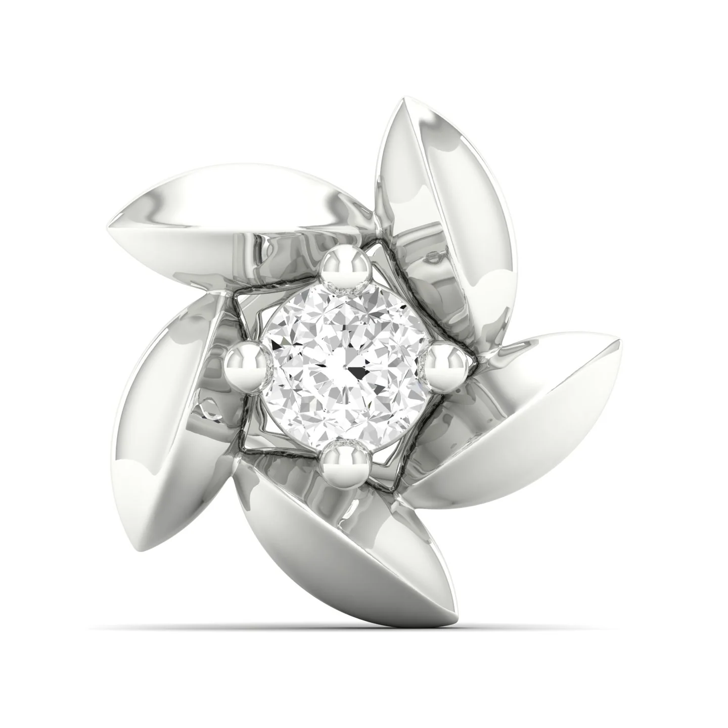 Jasmine Nose Pin and 2nd Ear Piercing Stud - Image 4