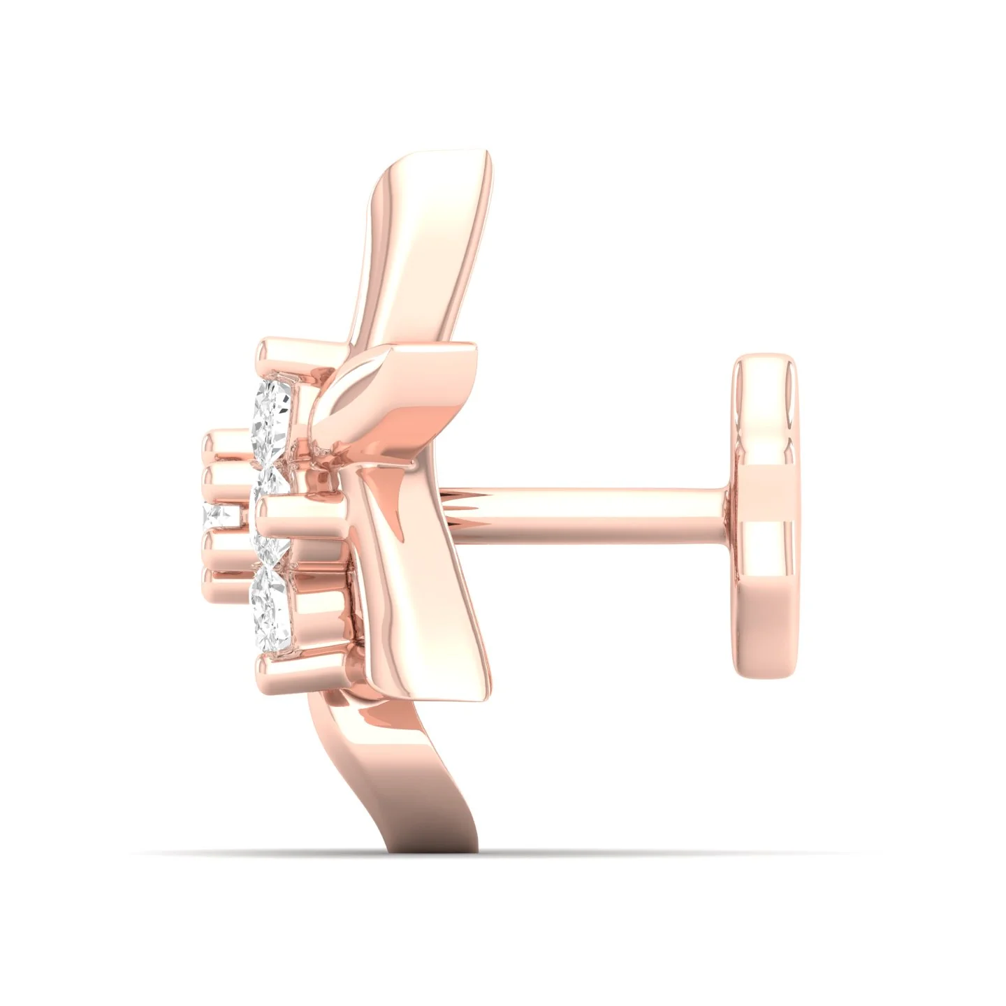 Nova Nose Pin and 2nd Ear Piercing Stud - Image 8