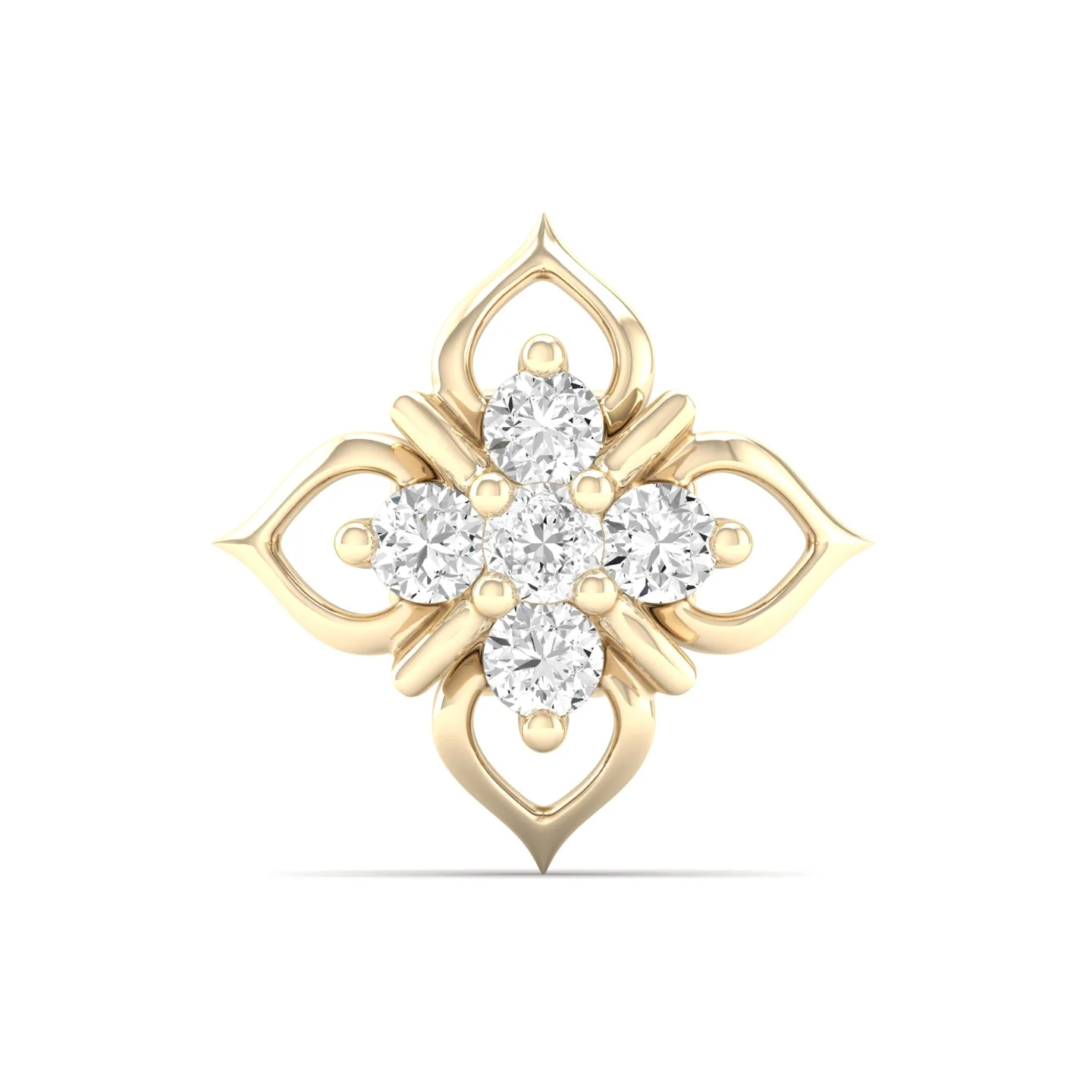 Petals Nose Pin and 2nd Ear Piercing Stud
