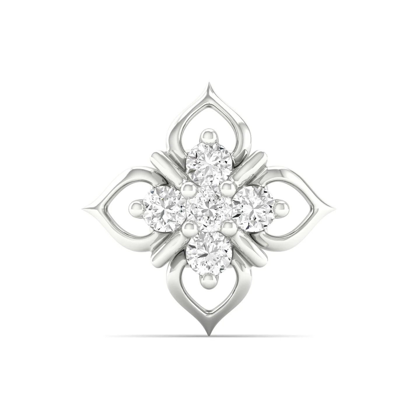 Petals Nose Pin and 2nd Ear Piercing Stud - Image 4