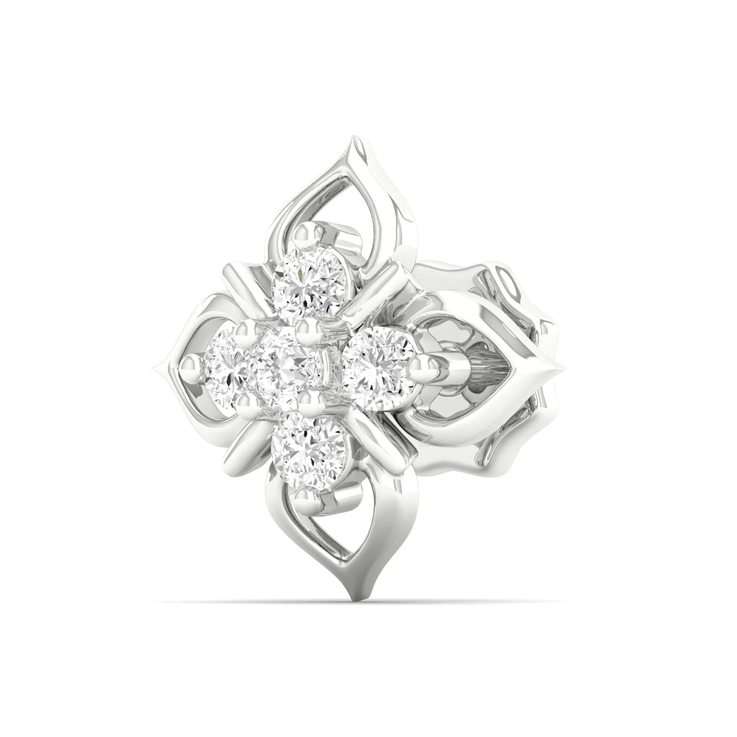 Petals Nose Pin and 2nd Ear Piercing Stud - Image 6