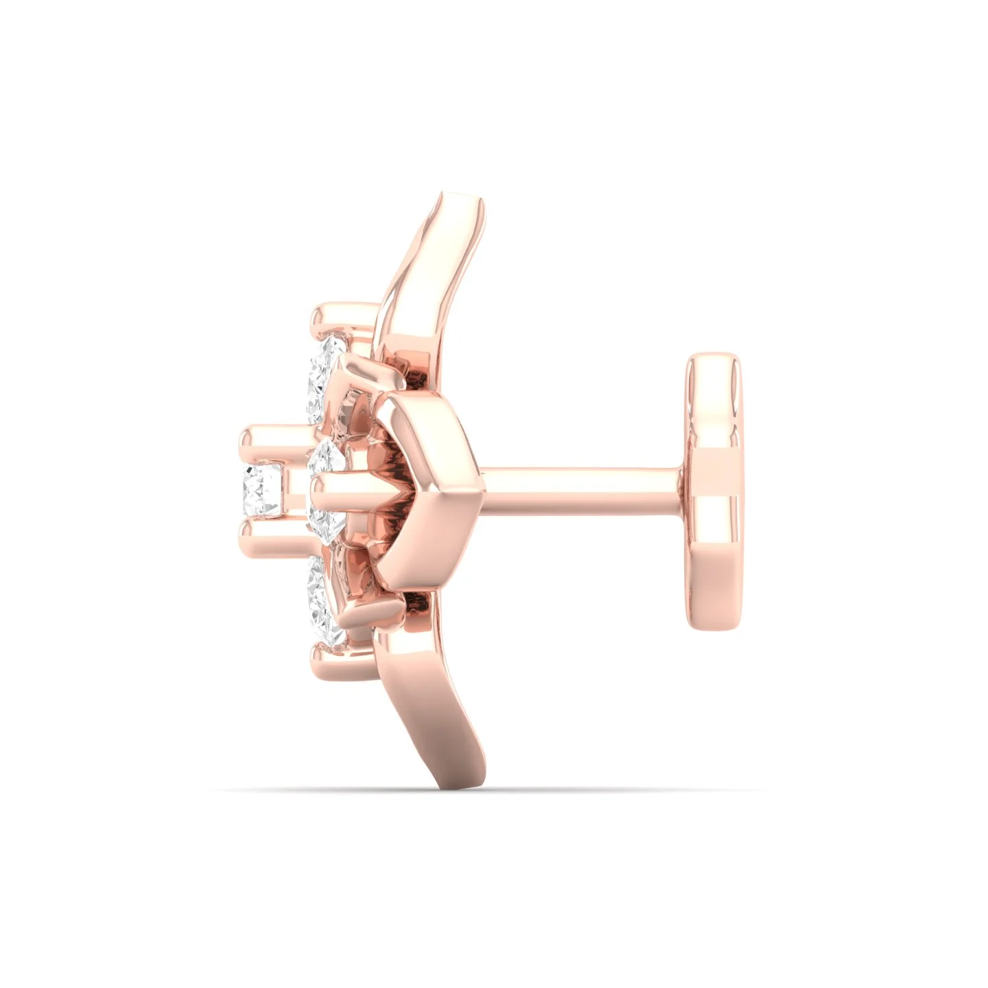 Petals Nose Pin and 2nd Ear Piercing Stud - Image 8
