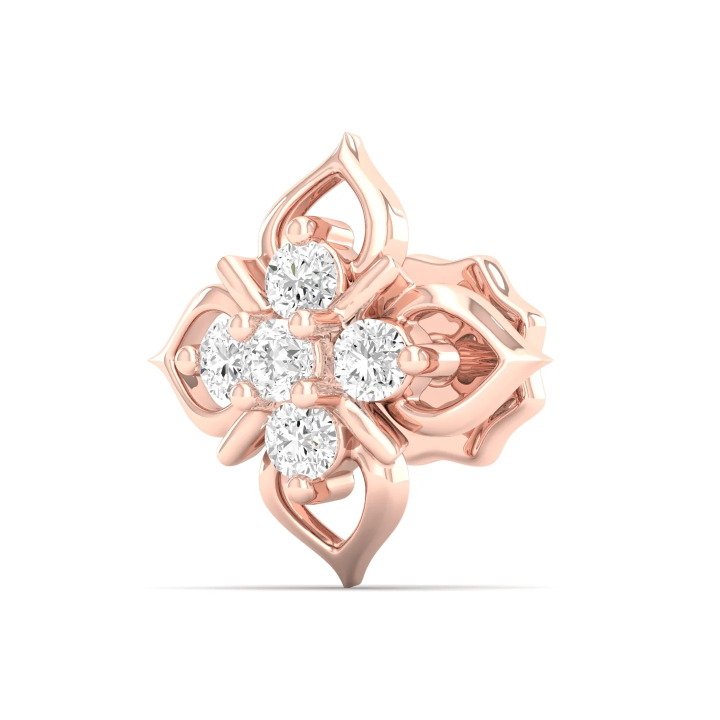 Petals Nose Pin and 2nd Ear Piercing Stud - Image 9