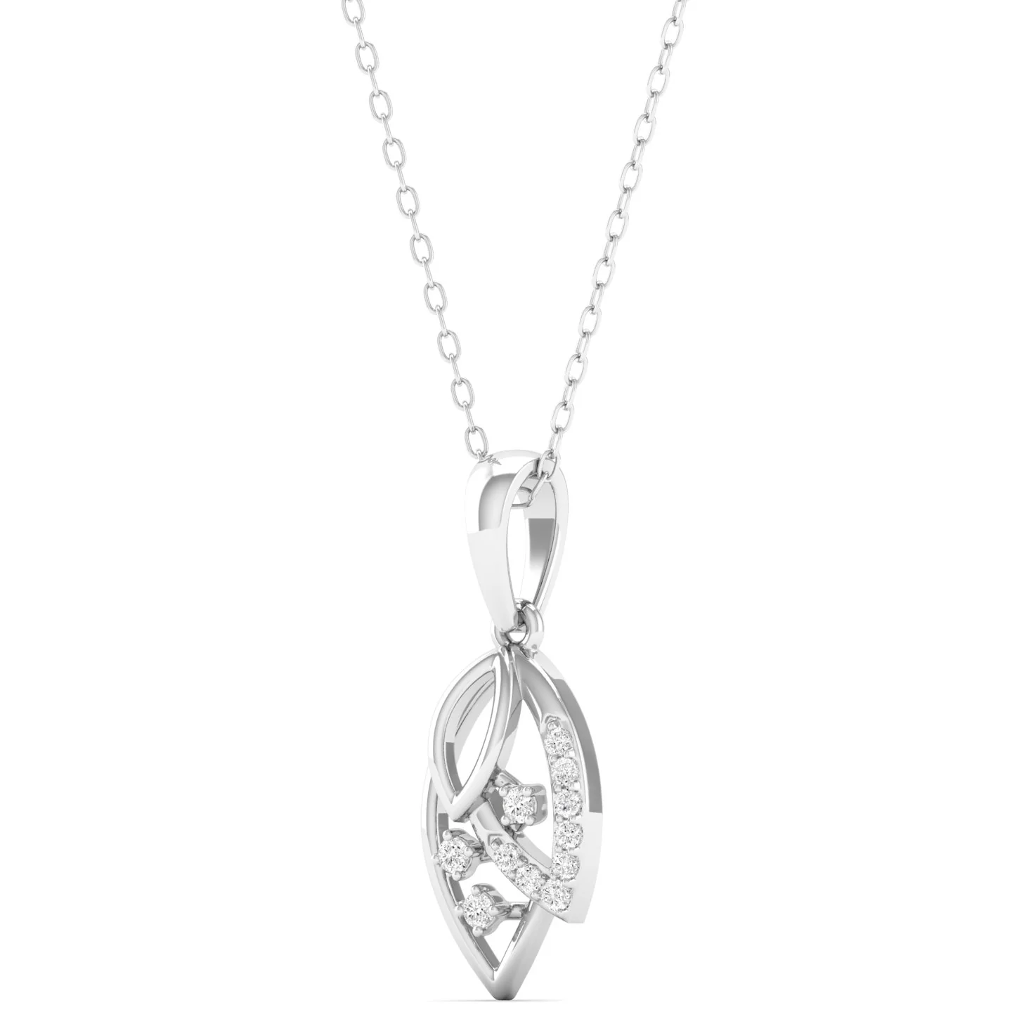 0.09Ct Round Cut Lab Grown Diamond 9k Solid Gold - Image 8